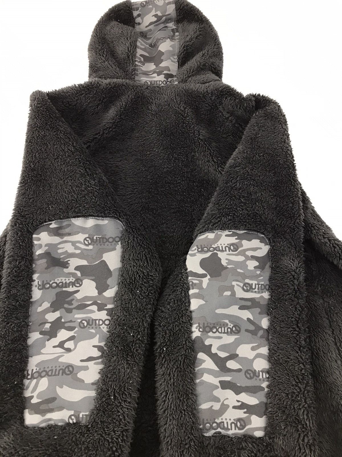 Japanese Brand Sweater Hoodie Fluffy Outdoor Zipper Camo Pocket Size US M / EU 48-50 / 2 - 13 Thumbnail