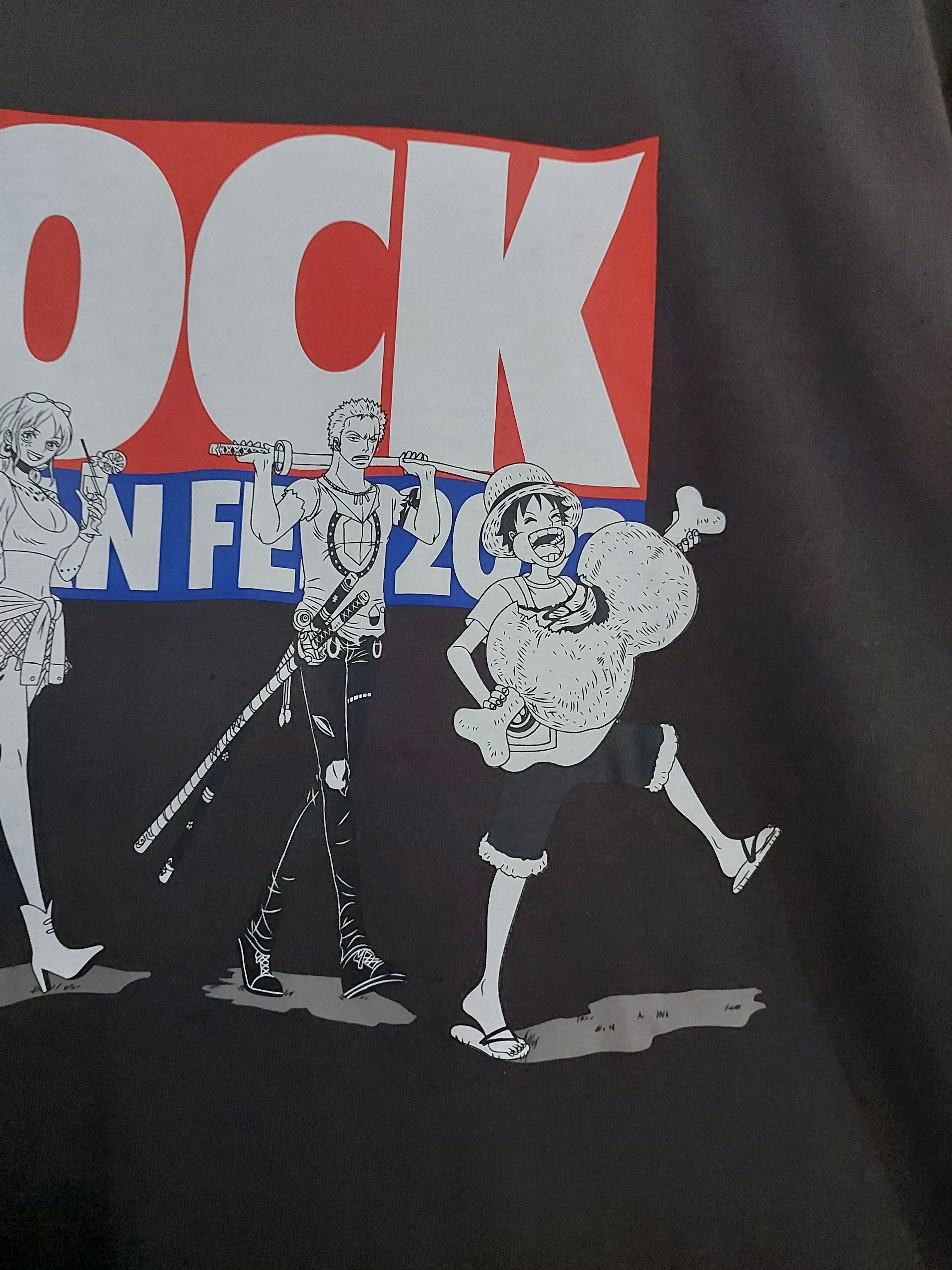 Anime ONE PIECE ANIME X ROCK IN JAPAN FEST 2022 T-SHIRT Size US XL / EU 56 / 4 - 5 Thumbnail