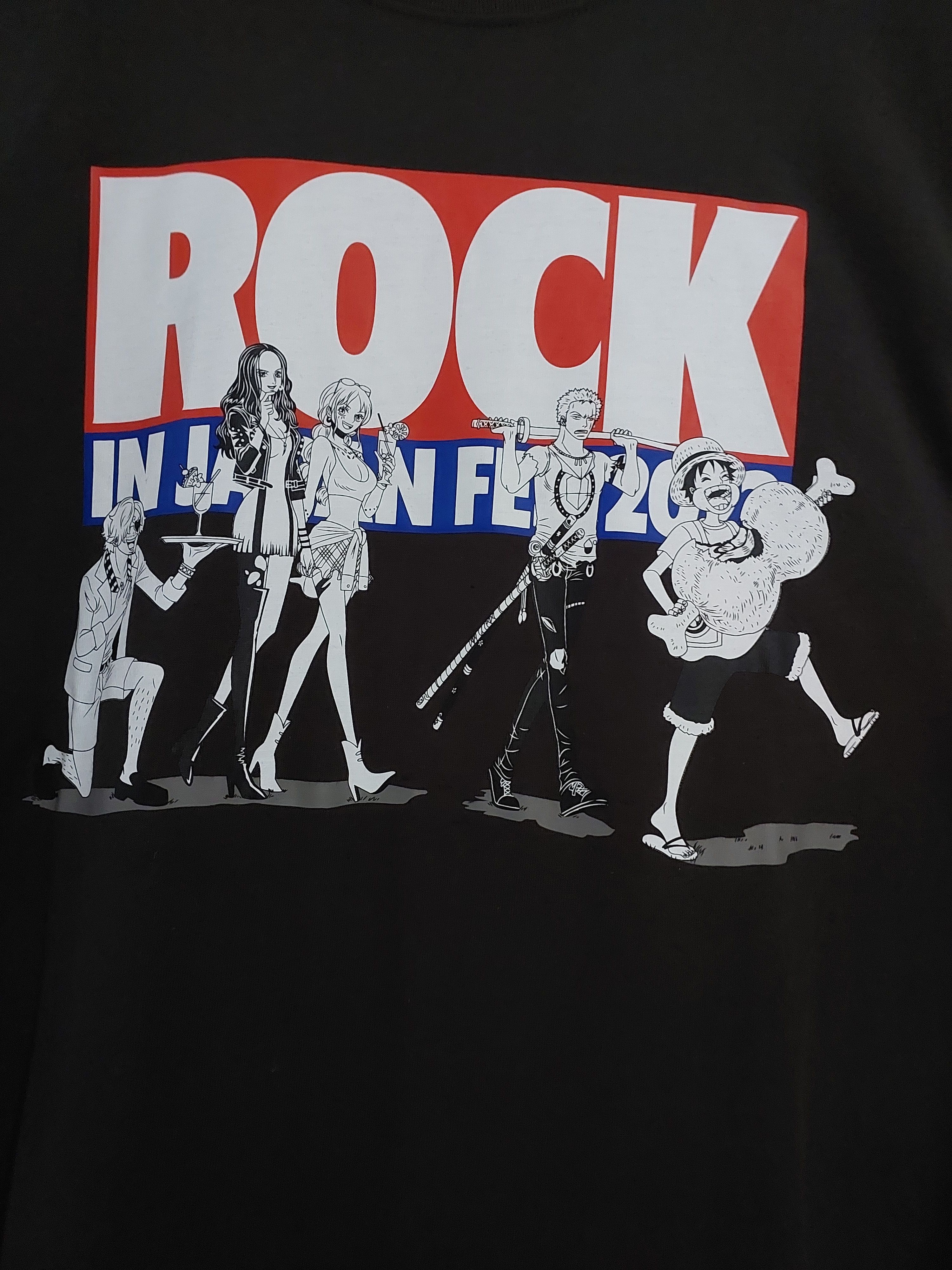 Anime ONE PIECE ANIME X ROCK IN JAPAN FEST 2022 T-SHIRT Size US XL / EU 56 / 4 - 7 Thumbnail
