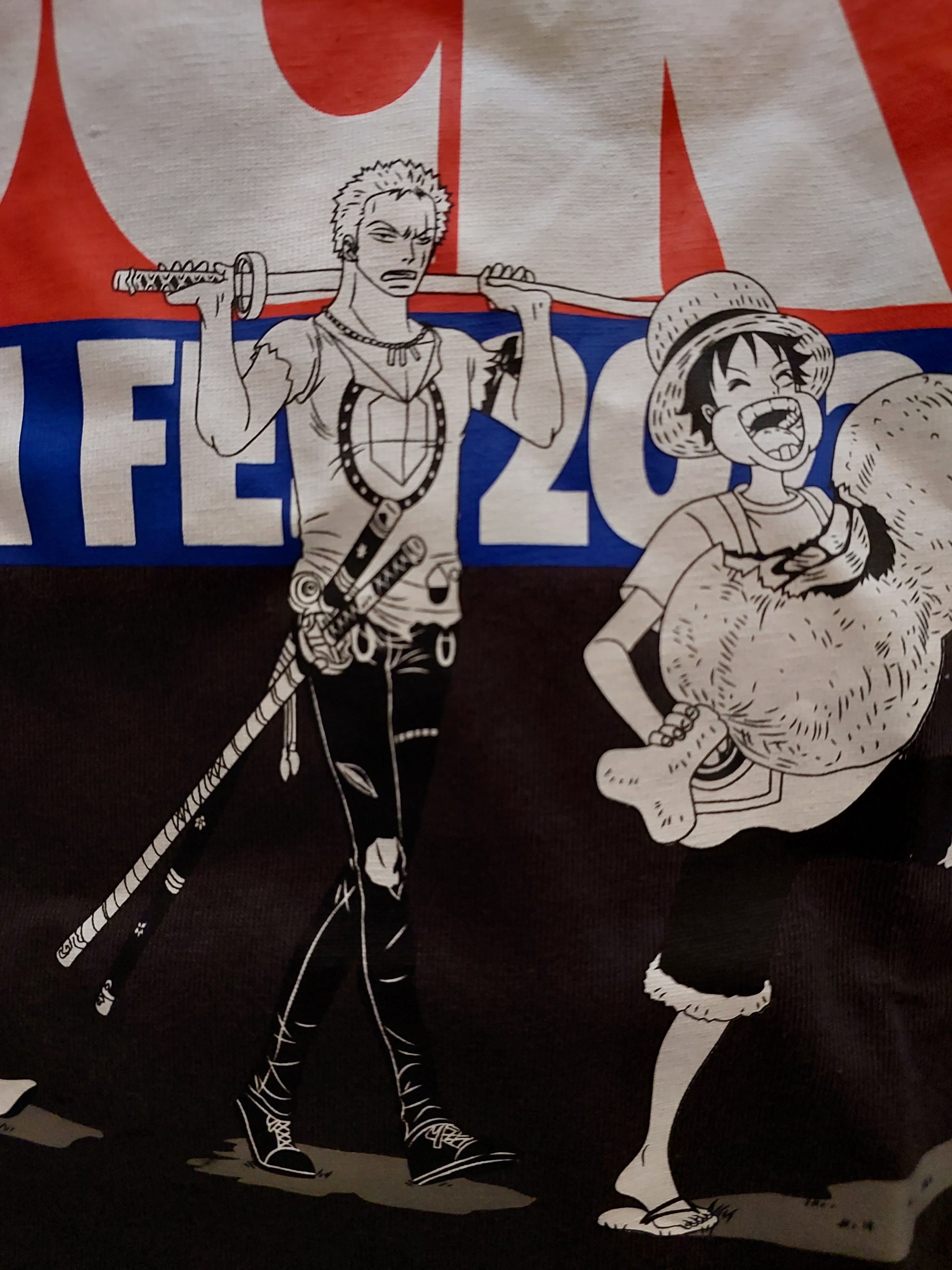 Anime ONE PIECE ANIME X ROCK IN JAPAN FEST 2022 T-SHIRT Size US XL / EU 56 / 4 - 18 Thumbnail
