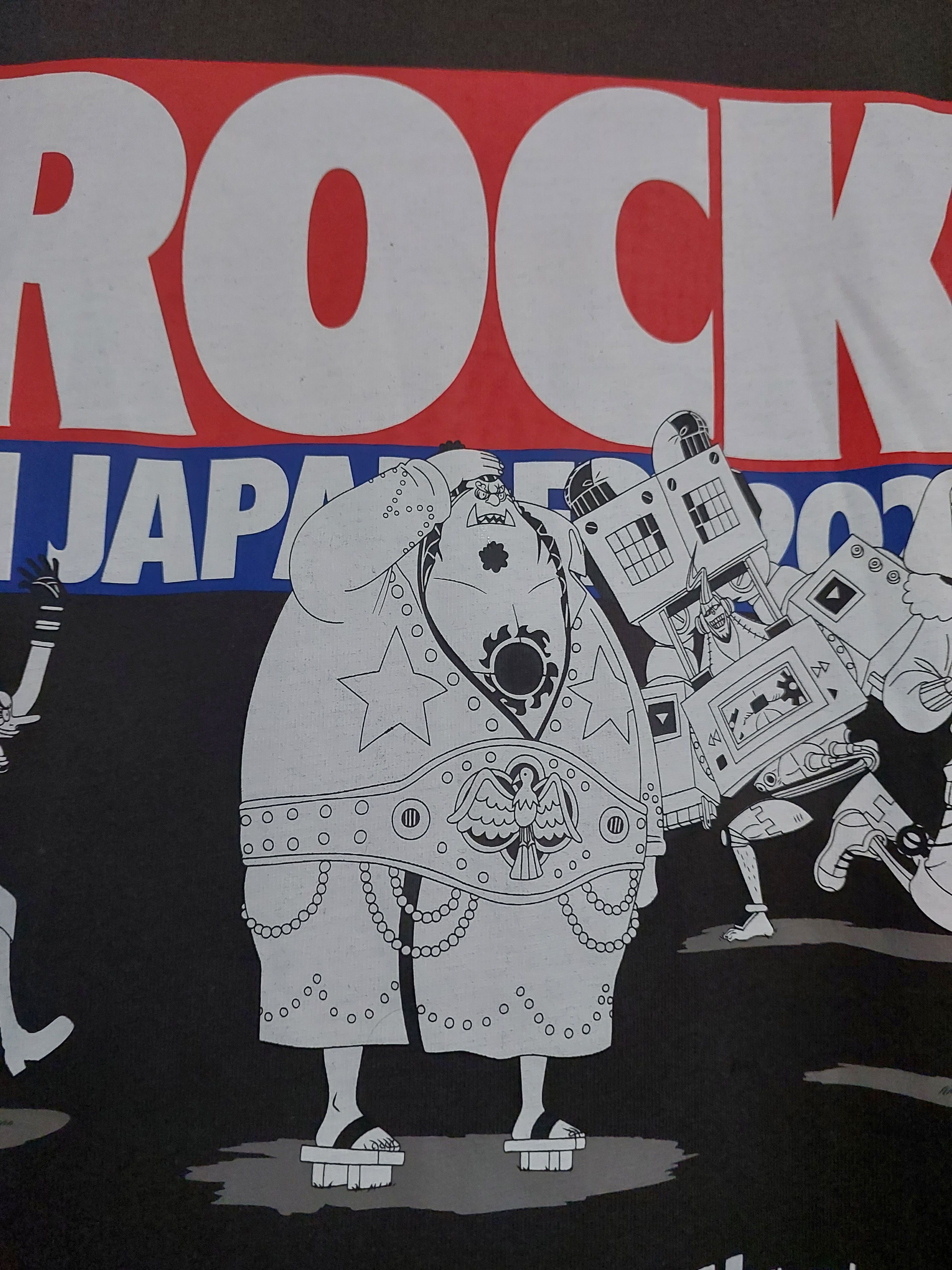 Anime ONE PIECE ANIME X ROCK IN JAPAN FEST 2022 T-SHIRT Size US XL / EU 56 / 4 - 11 Thumbnail