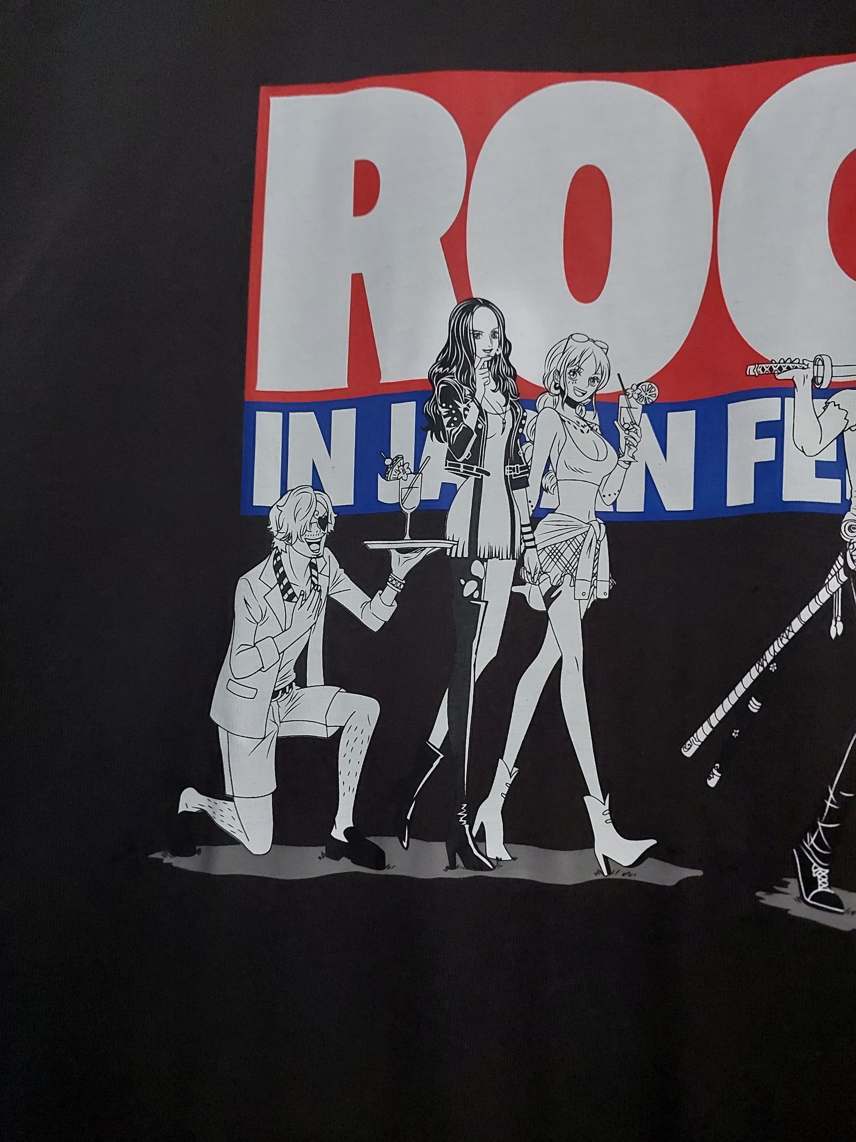 Anime ONE PIECE ANIME X ROCK IN JAPAN FEST 2022 T-SHIRT Size US XL / EU 56 / 4 - 6 Thumbnail