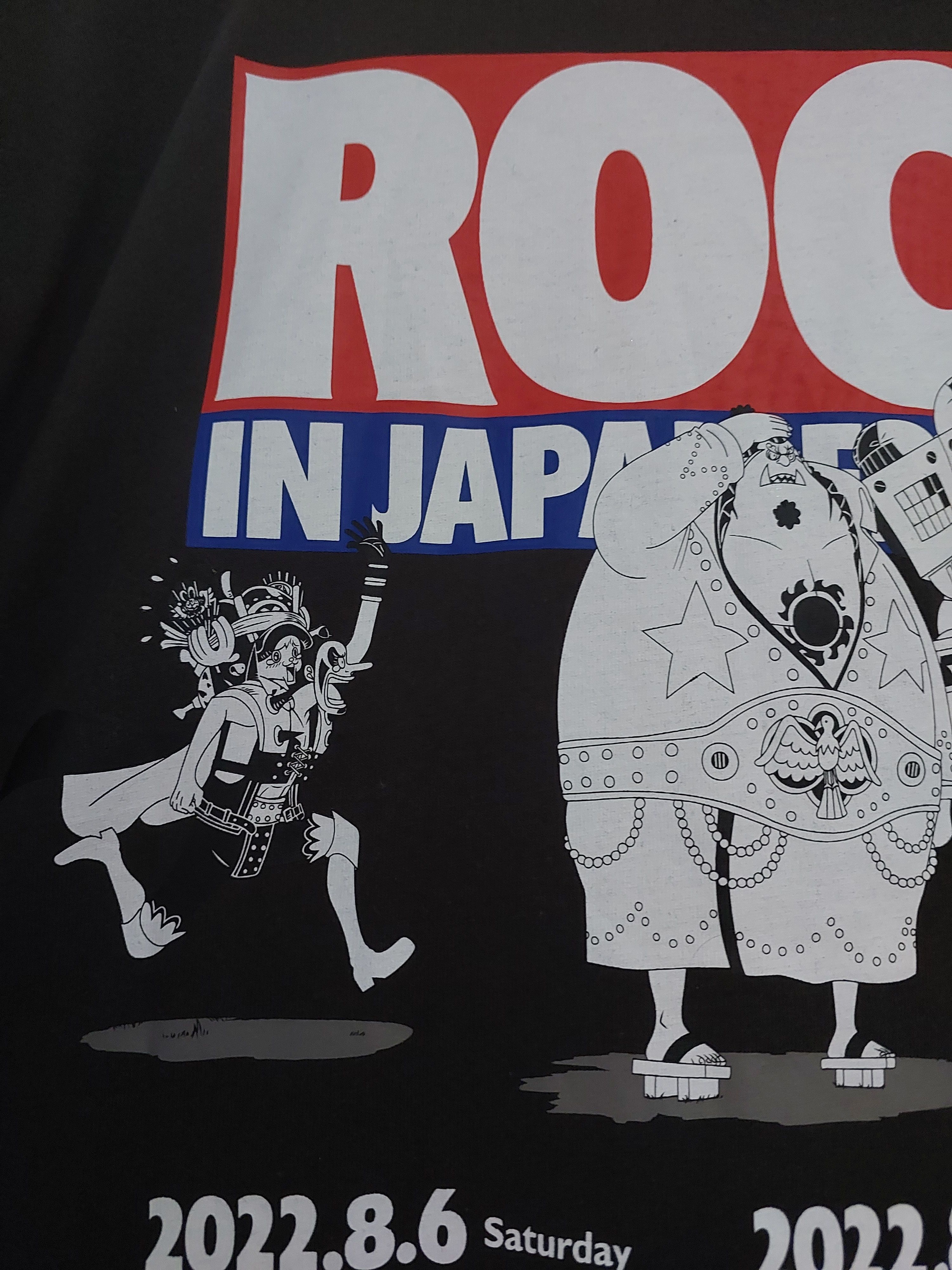 Anime ONE PIECE ANIME X ROCK IN JAPAN FEST 2022 T-SHIRT Size US XL / EU 56 / 4 - 9 Thumbnail