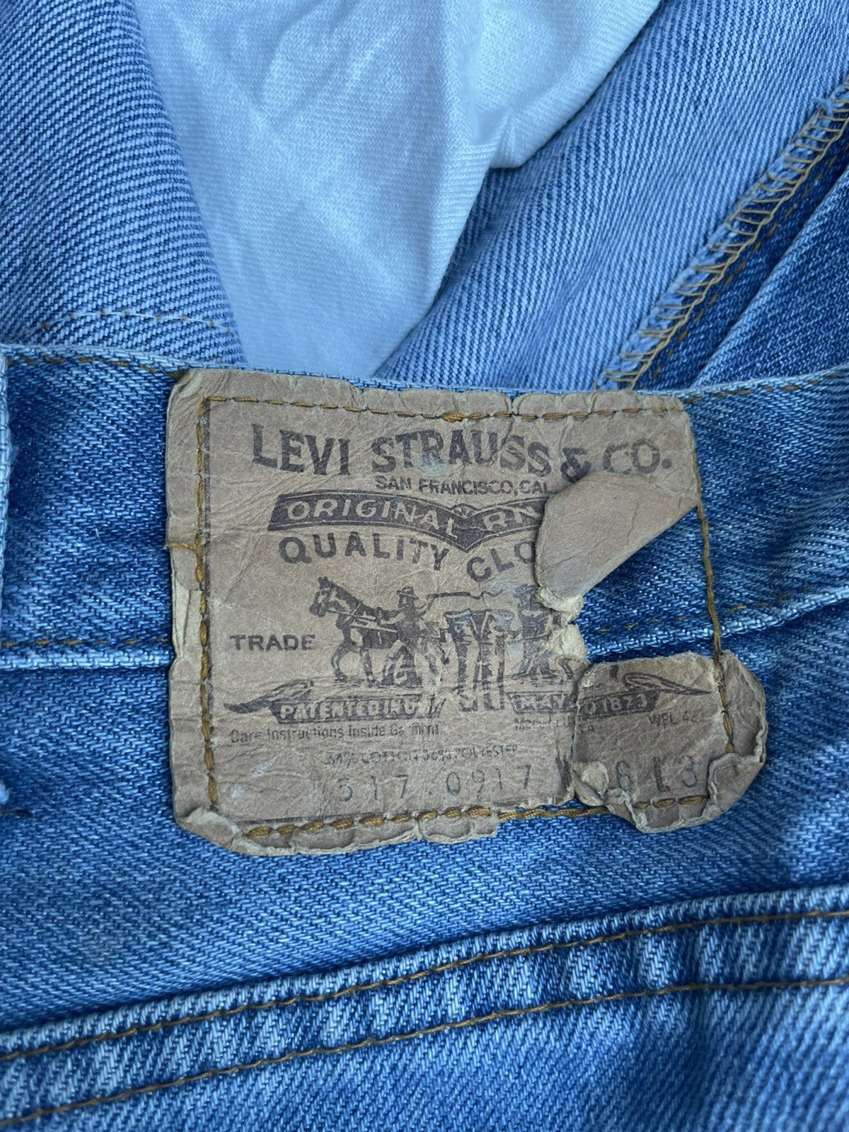 Levi's Vintage 1978 Levis 517 e Orange Tag Size US 36 / EU 52 - 13 Thumbnail