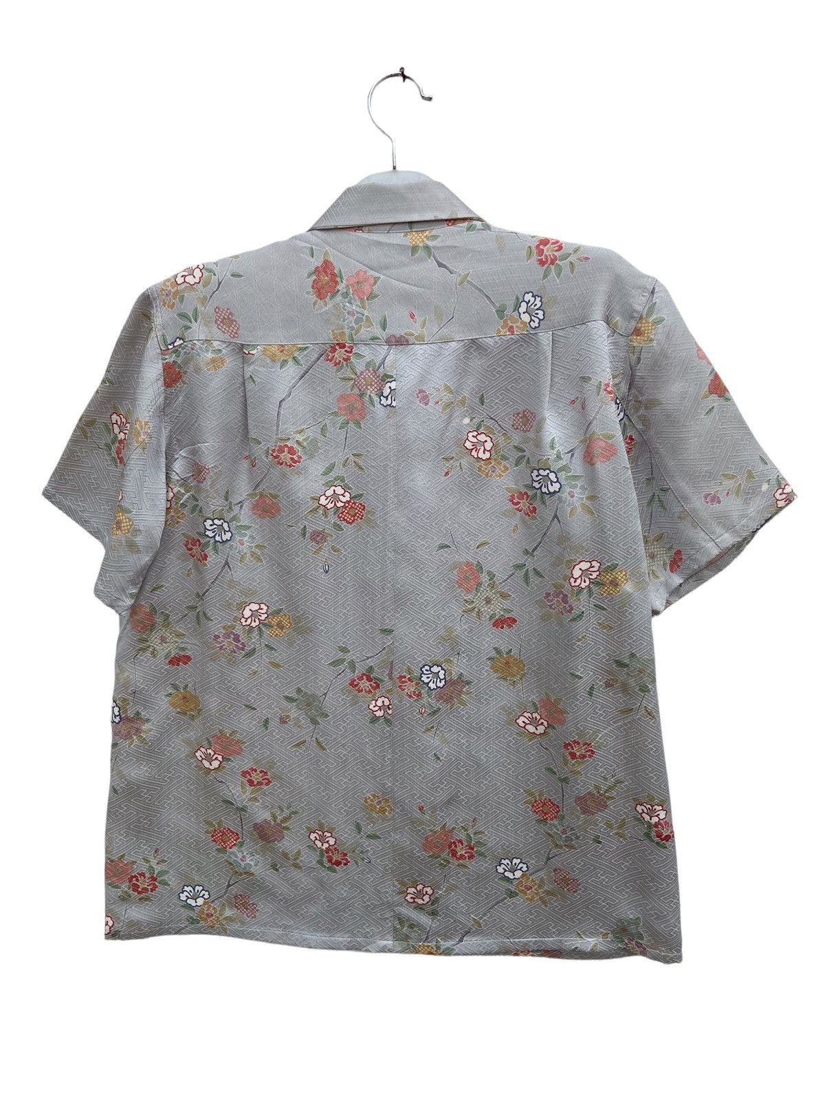 Japanese Brand TEARDROP SILK HAWAIIAN STYLE BUTTON UP Size US M / EU 48-50 / 2 - 3 Thumbnail