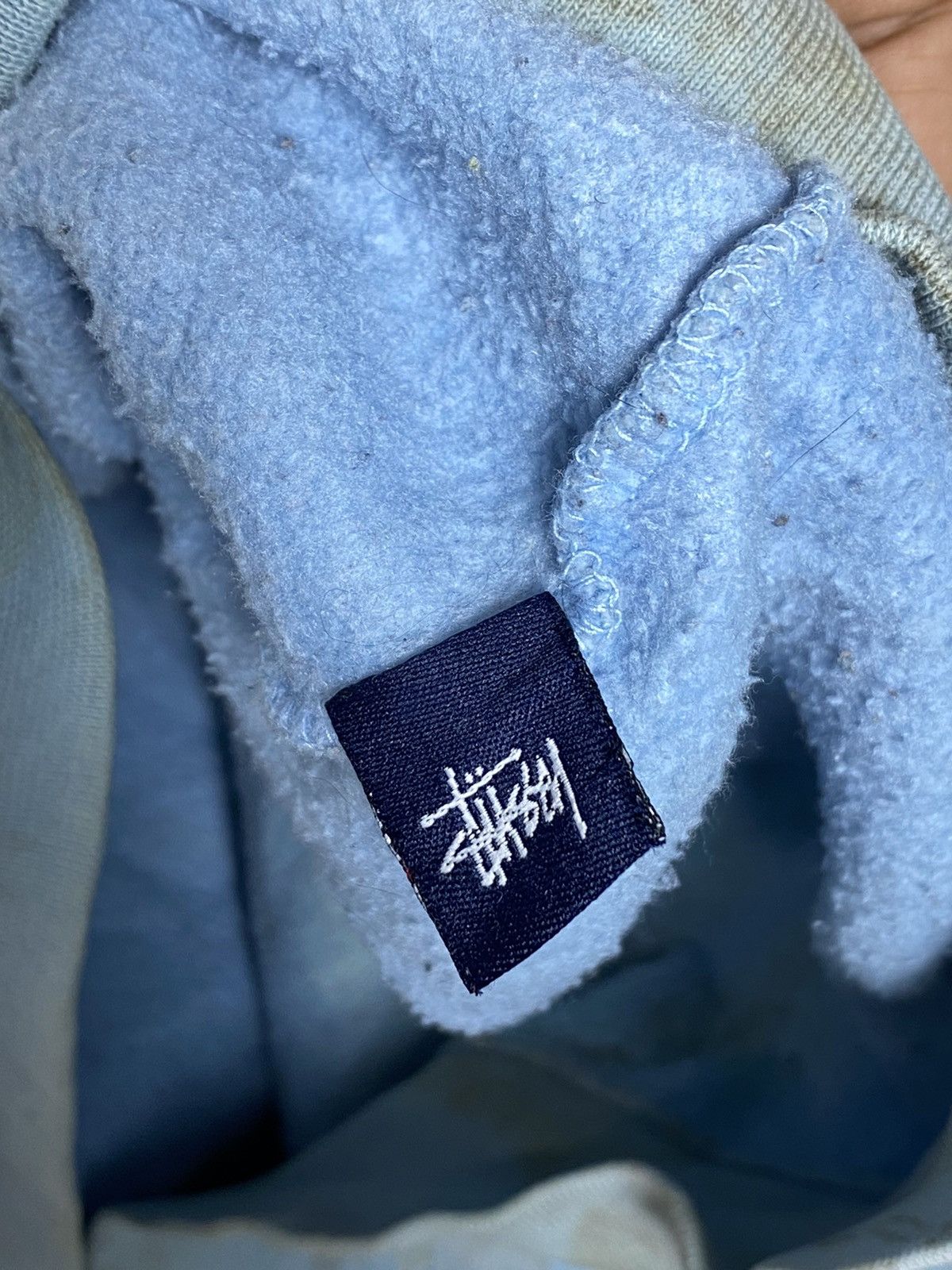Stussy Vintage Stussy Big Logo Stained Distressed Hoodies Size US L / EU 52-54 / 3 - 8 Thumbnail