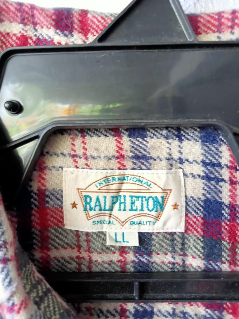 Flannel Vintage Wool Plaid Grunge Flannel Size US L / EU 52-54 / 3 - 2 Thumbnail
