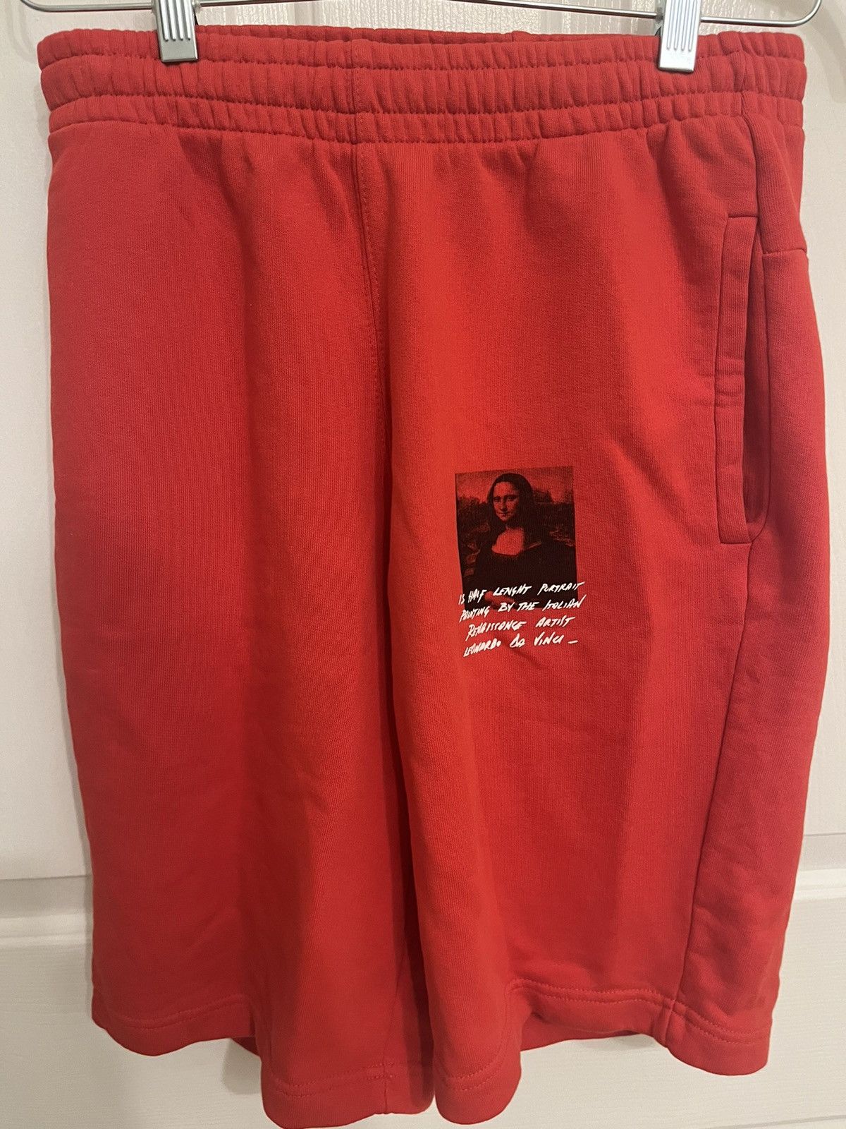 Off White Monalisa Shorts Grailed