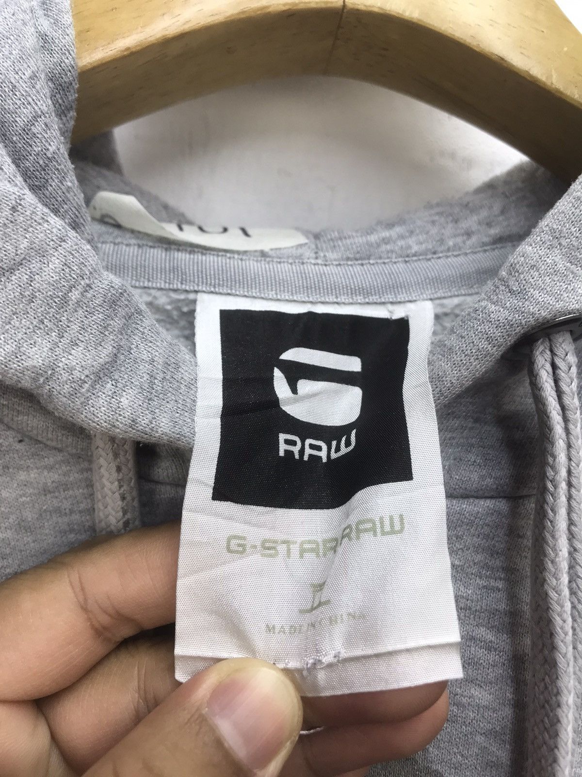 Designer × G-Star G Star Spellout Hoodie Size US M / EU 48-50 / 2 - 4 Thumbnail