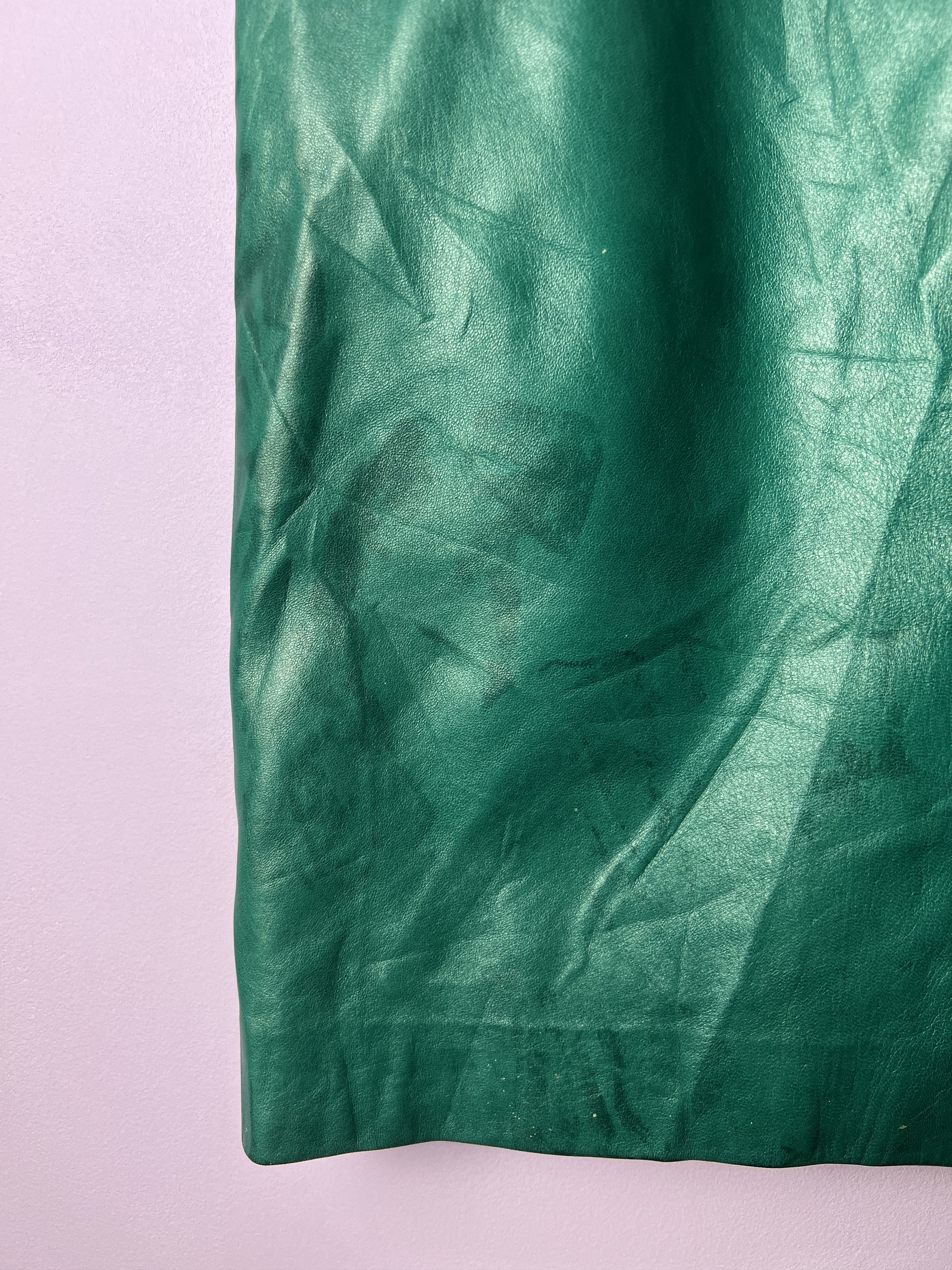 Leather 🔥Cizenne Sheep Skin Skirts Size 26" / US 2 / IT 38 - 5 Thumbnail