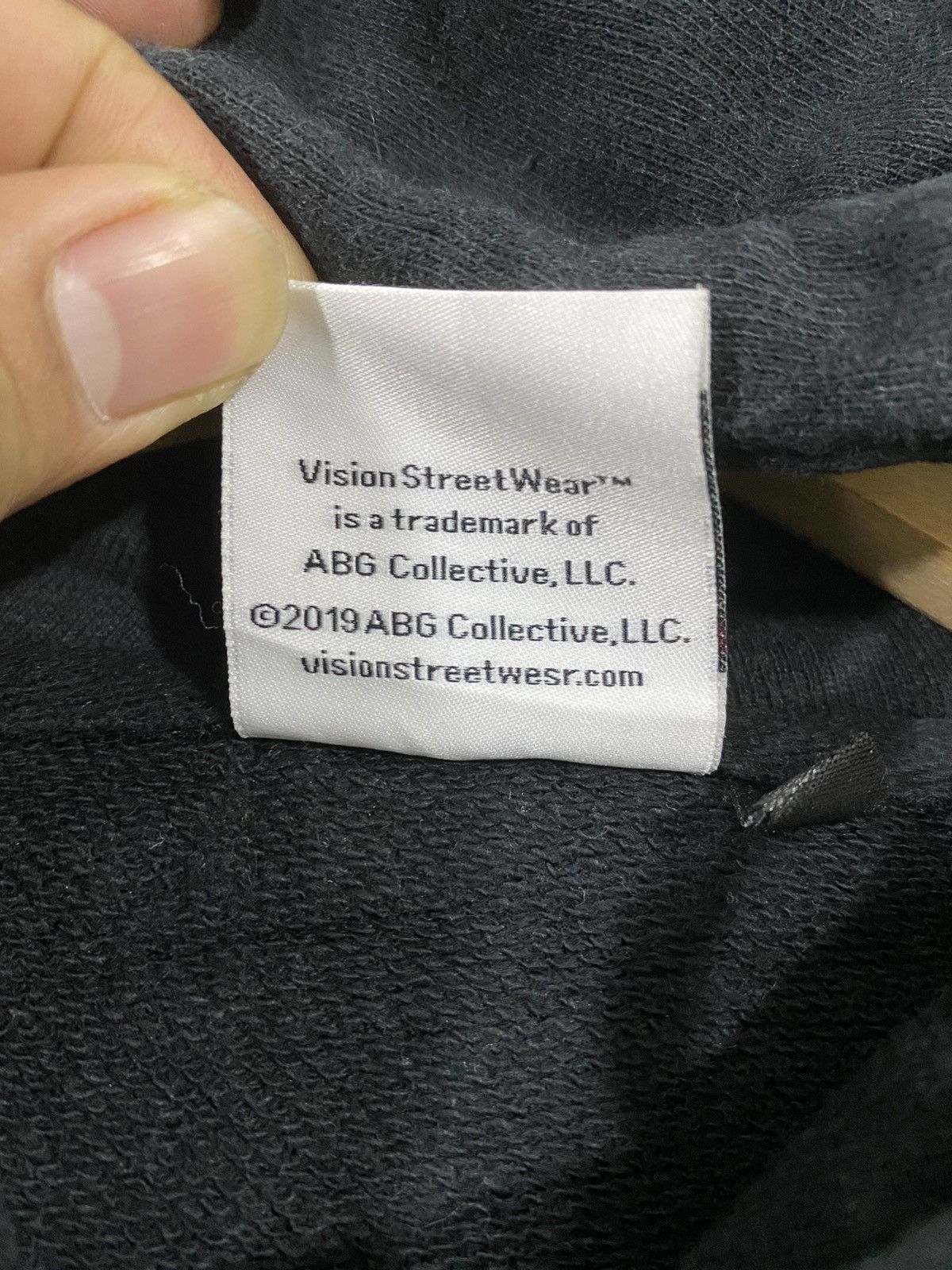 Vision Streetwear Vision Streetwear Hoodie Spellout Sleeves ABG COLLECTIVE Size US XXL / EU 58 / 5 - 6 Thumbnail