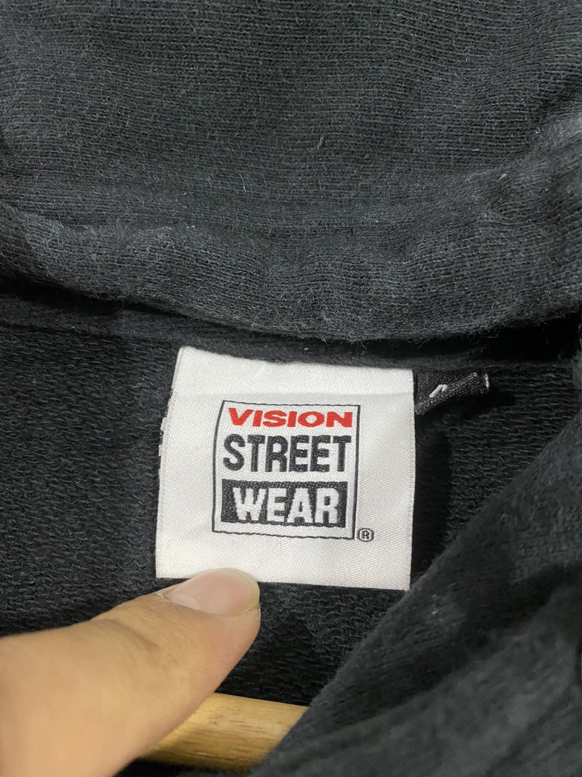 Vision Streetwear Vision Streetwear Hoodie Spellout Sleeves ABG COLLECTIVE Size US XXL / EU 58 / 5 - 5 Thumbnail