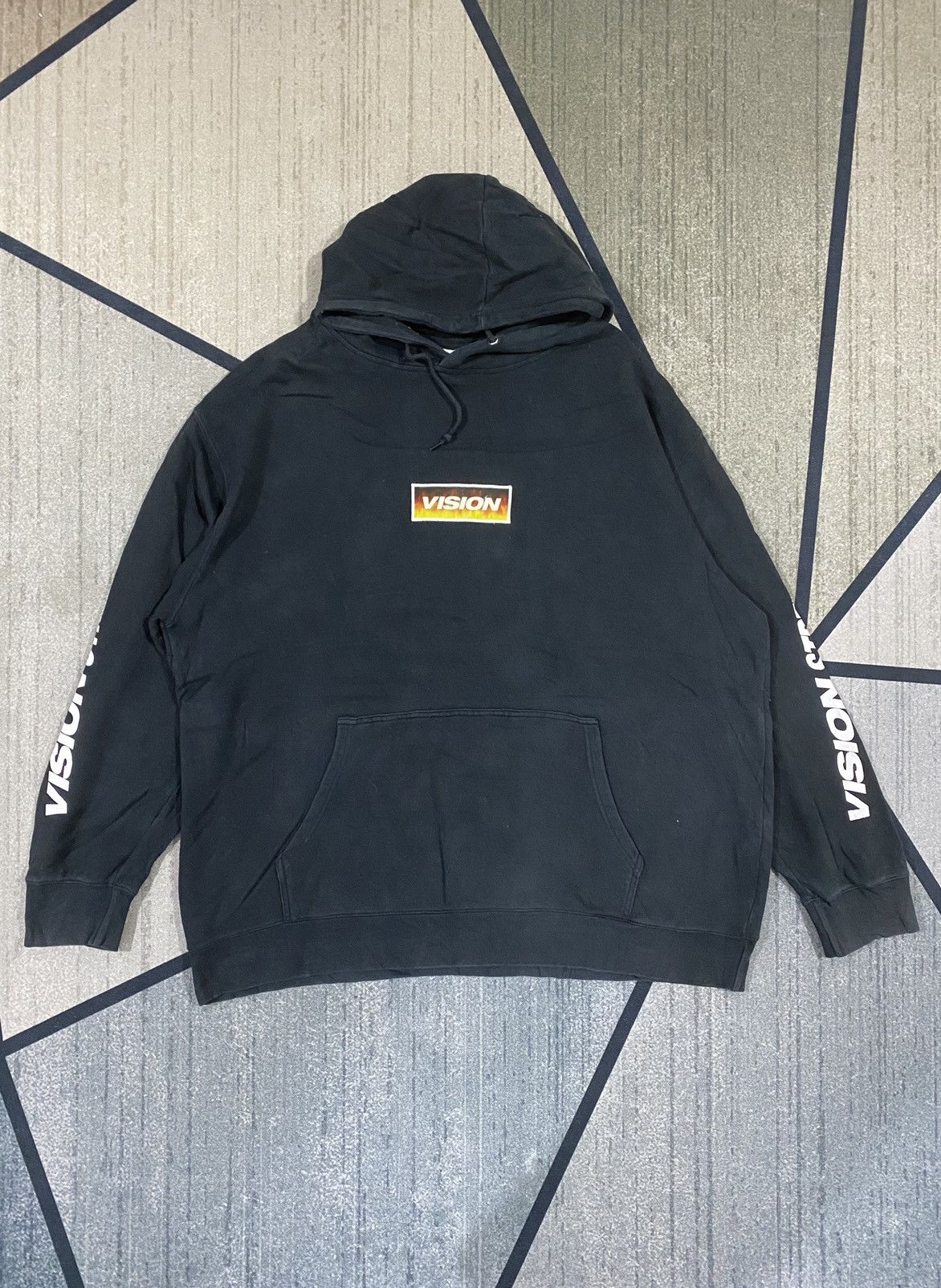 Vision Streetwear Vision Streetwear Hoodie Spellout Sleeves ABG COLLECTIVE Size US XXL / EU 58 / 5 - 1 Thumbnail