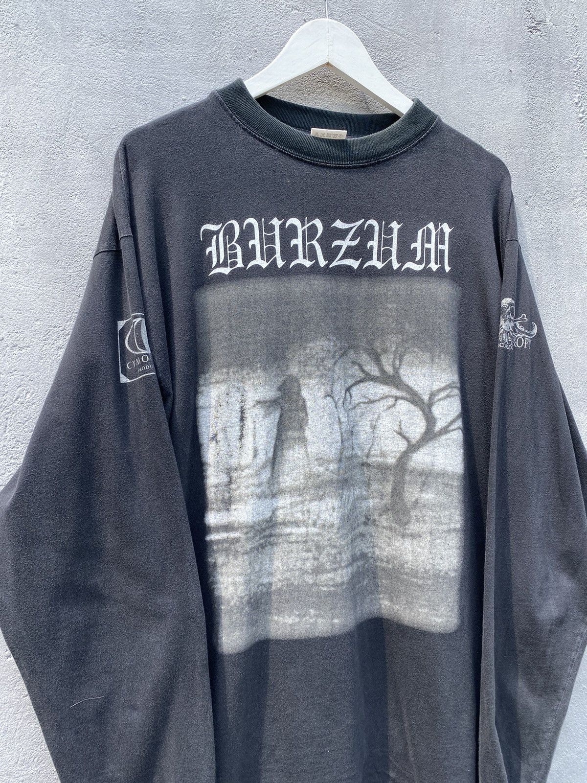 Band Tees × Vintage Vintage 1992 BURZUM Varg Vikernes Black