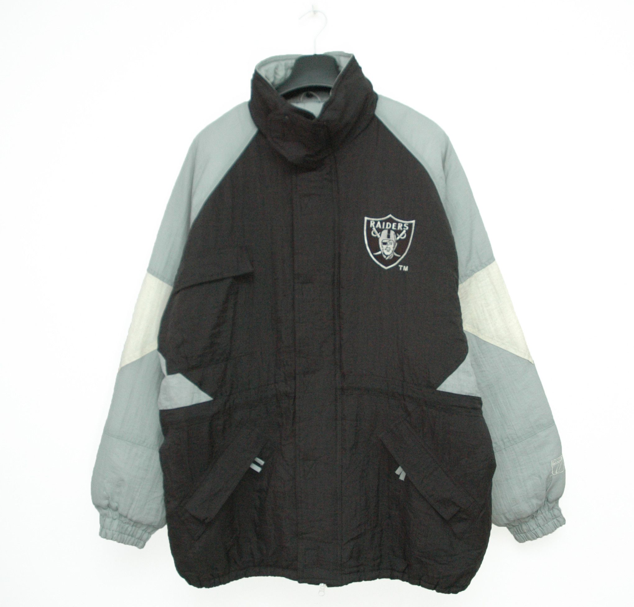 Logo 7 × NFL Oakland Raidels NFL Vintage Logo 7 Jacket made in Korea Size US XL / EU 56 / 4 - 1 Thumbnail