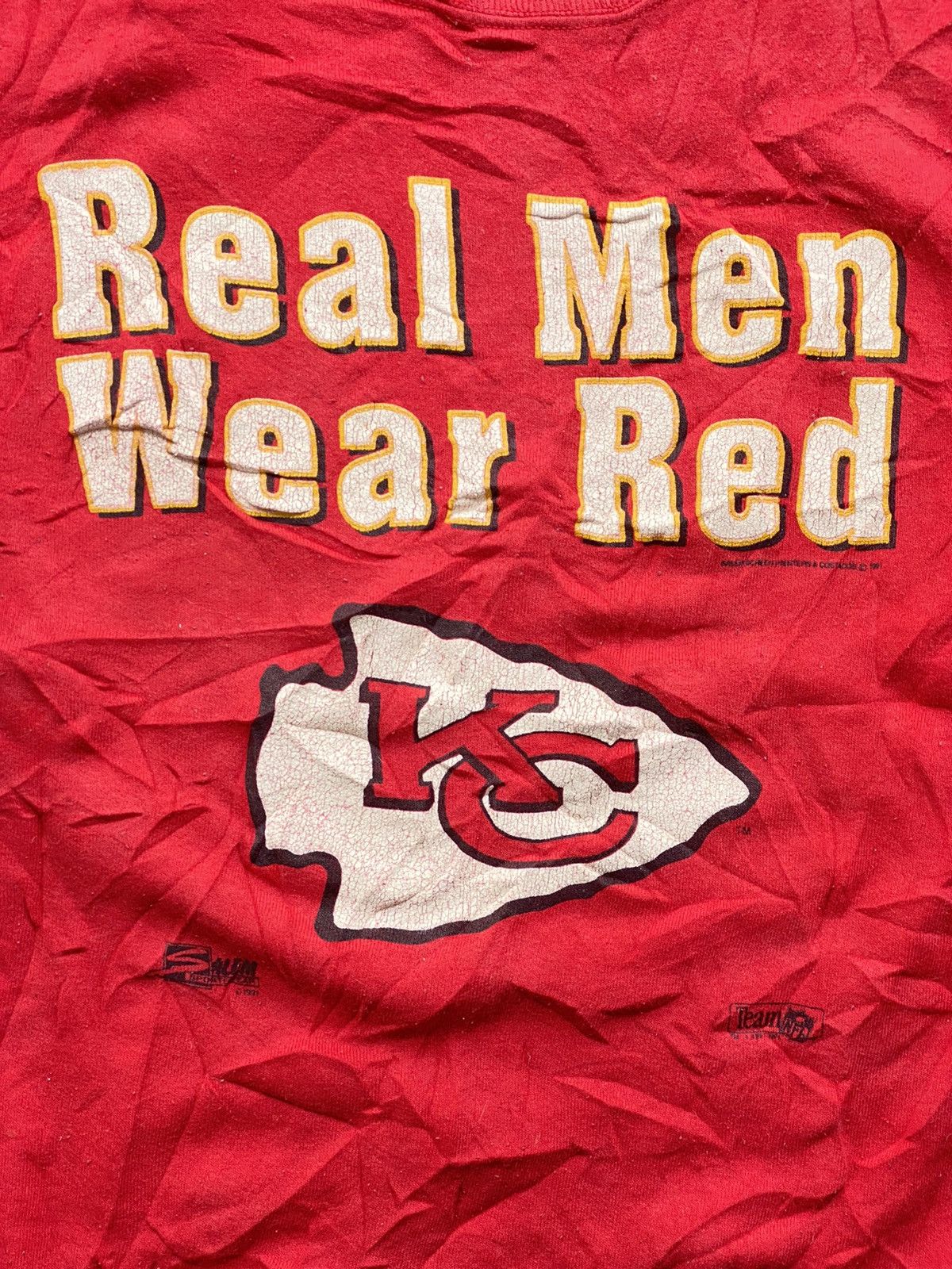 NFL Vintage NFL Kansas City Chiefs 1991 Crewneck Size US L / EU 52-54 / 3 - 2 Thumbnail