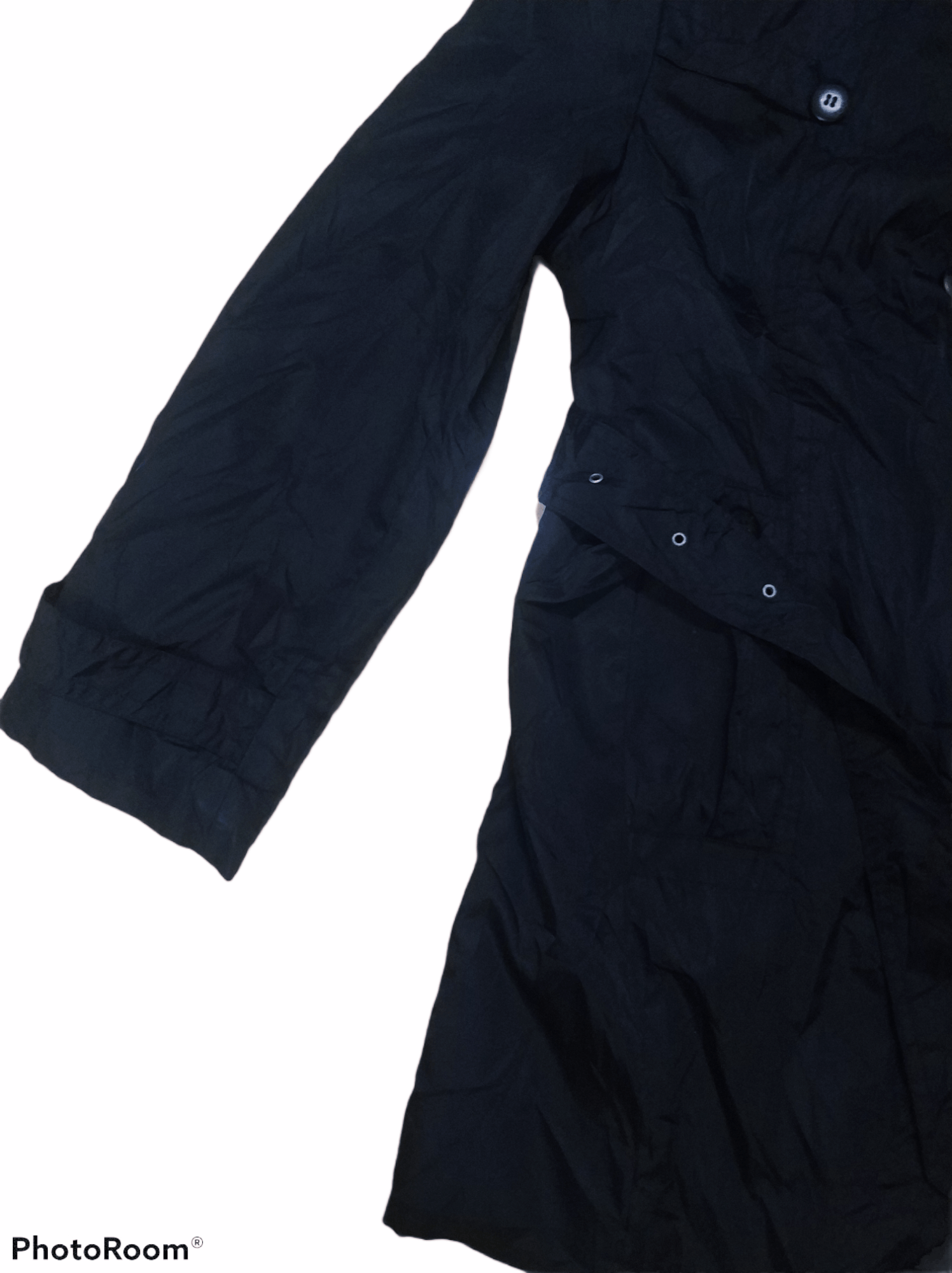 Paco Rabanne 🔥Paco Rabanne Super Black Trench Coats Size M / US 6-8 / IT 42-44 - 4 Thumbnail