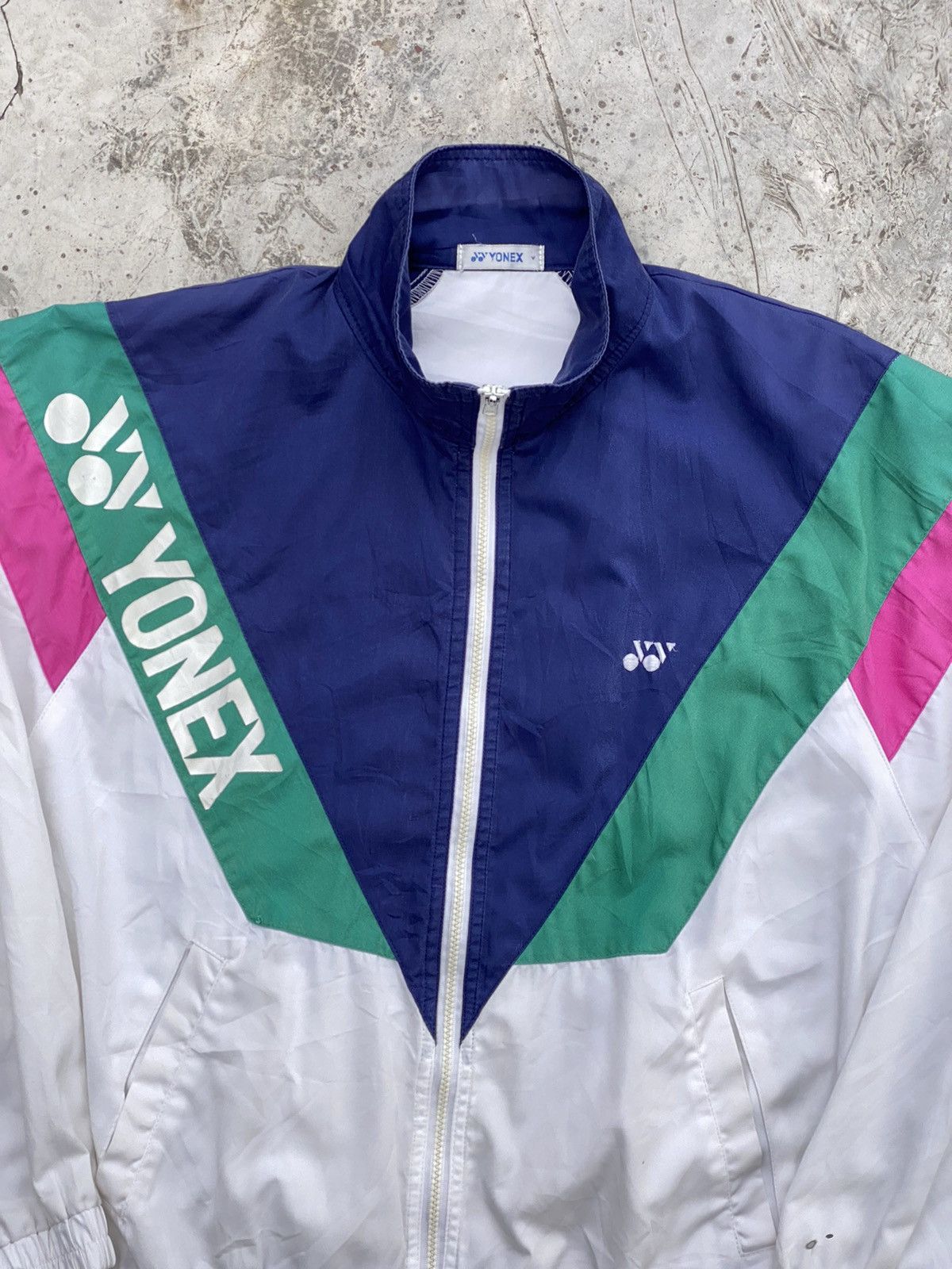 Japanese Brand × Vintage Vintage Yonex Windbreaker Jacket Size US M / EU 48-50 / 2 - 2 Thumbnail