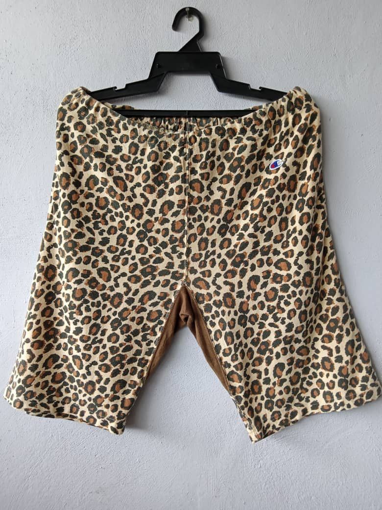 Champion × Seditionaries Champion Reverse Weave Animal Print Short Pants Size US 33 - 1 Thumbnail