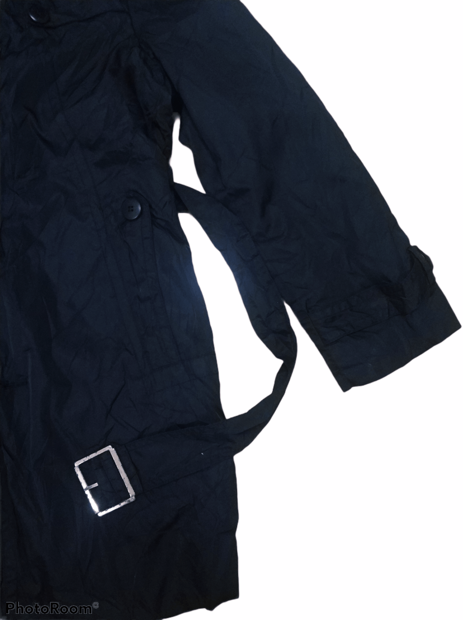 Paco Rabanne 🔥Paco Rabanne Super Black Trench Coats Size M / US 6-8 / IT 42-44 - 5 Thumbnail