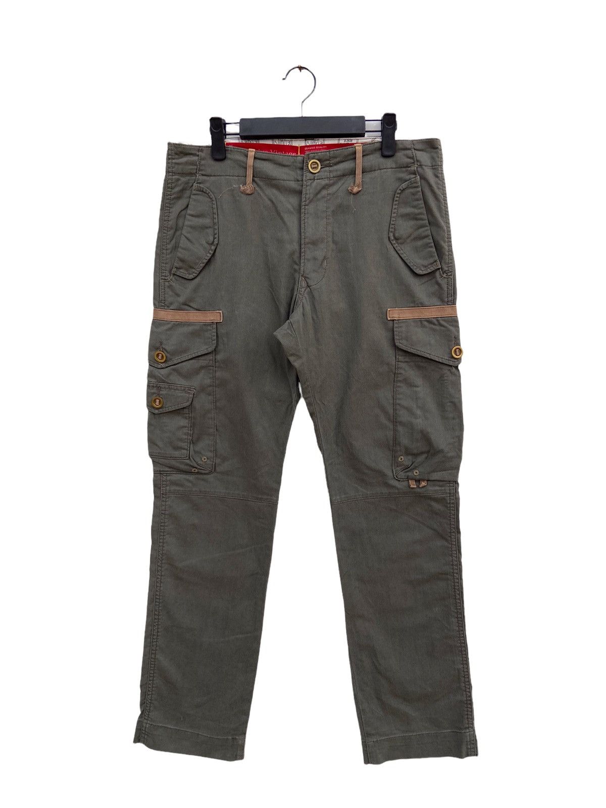 image of Edwin Exclusive Vintage Cargo Pant in Green, Men's (Size 34)