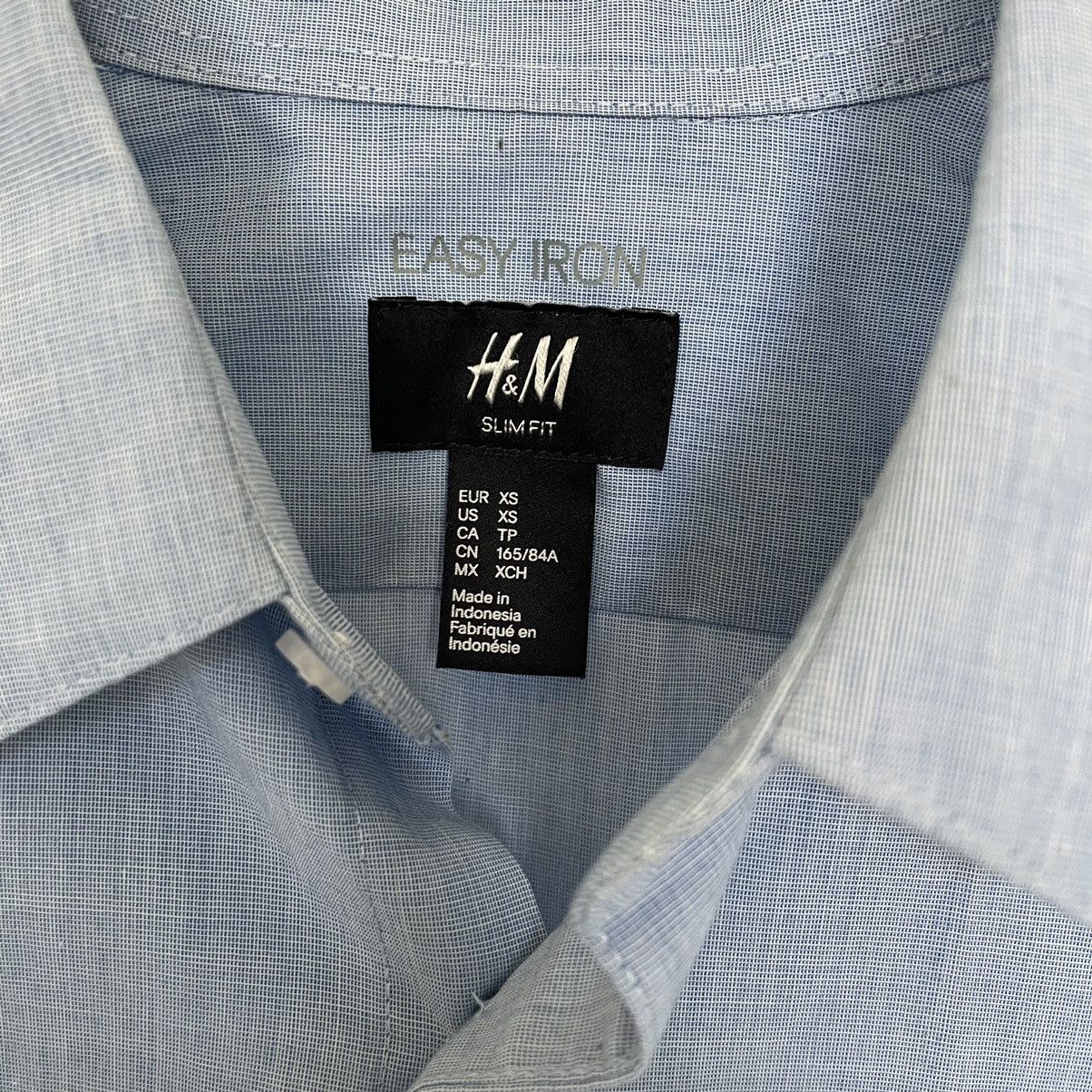 H&M H&M Men's Slim fit long sleeve button down dress shirt XS Size US XS / EU 42 / 0 - 2 Thumbnail