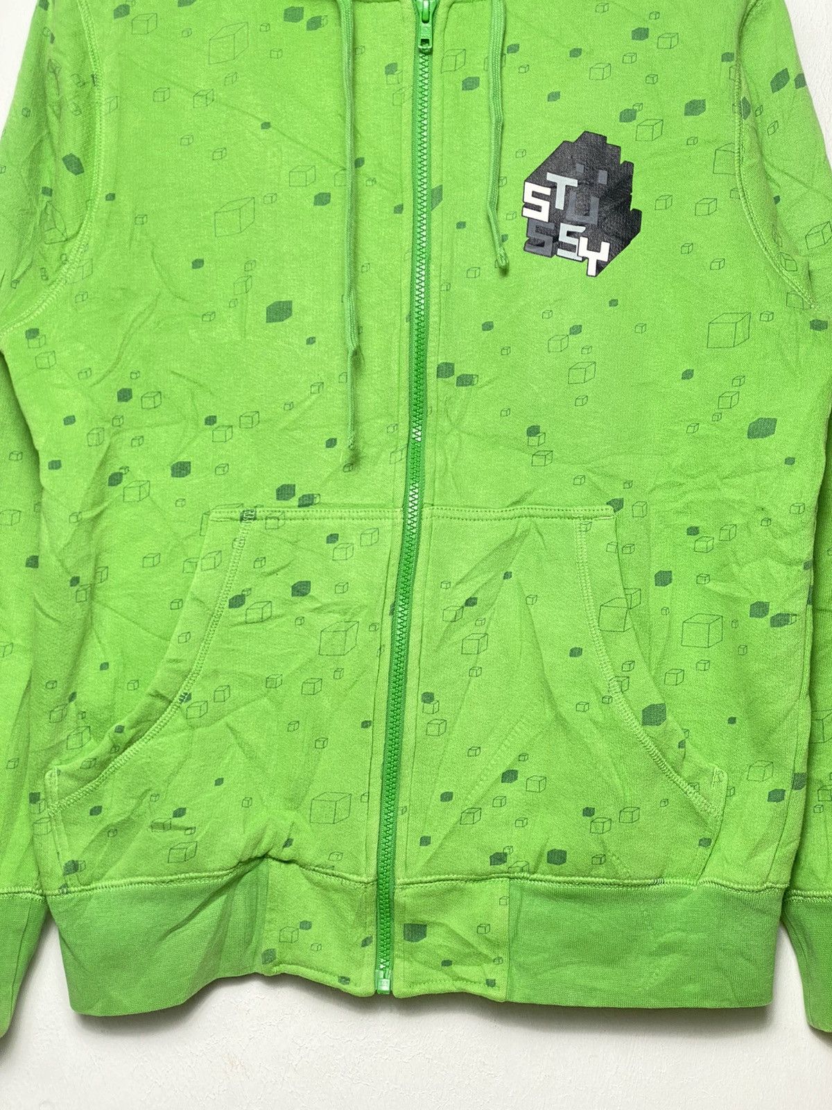 Stussy Vintage Stussy Cube Monogram Hoodies / Travis Nike Scott Size US M / EU 48-50 / 2 - 7 Thumbnail