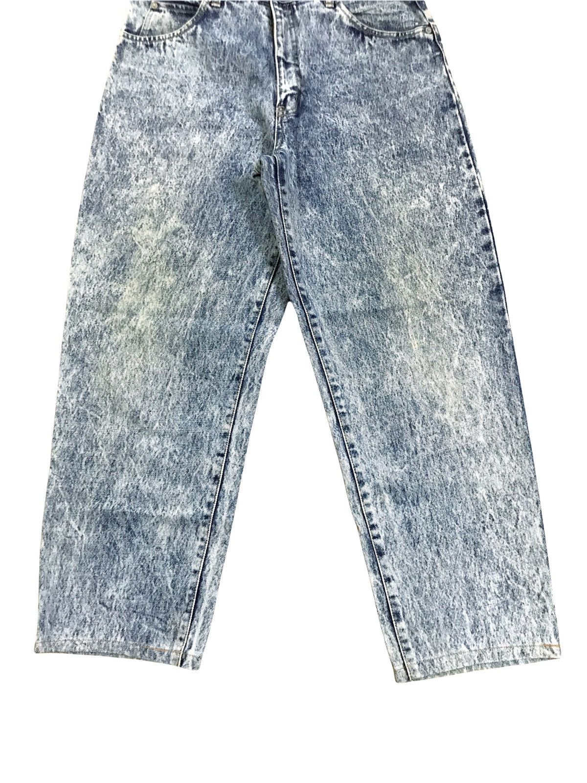 Edwin × Vintage Vintage Edwin Acid Wash High Waist Baggy Jeans Size US 31 - 4 Thumbnail