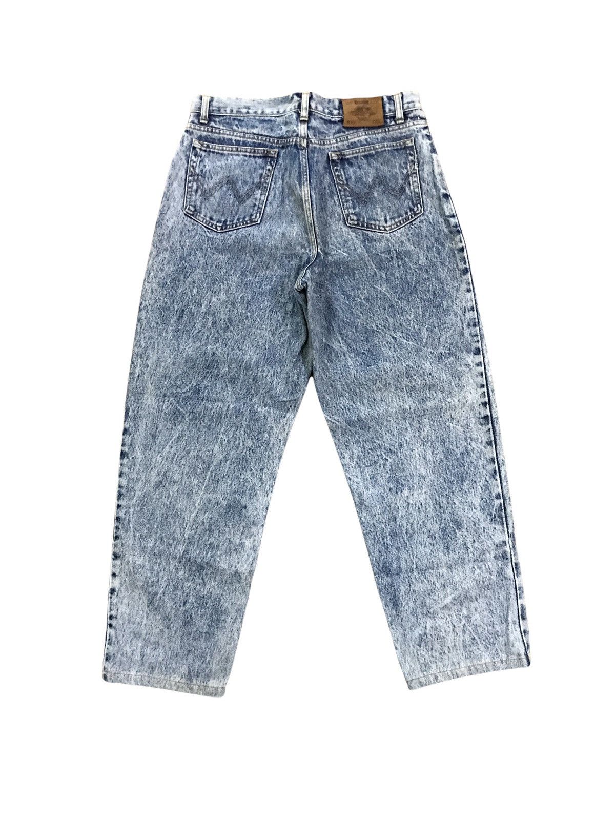 Edwin × Vintage Vintage Edwin Acid Wash High Waist Baggy Jeans Size US 31 - 2 Thumbnail
