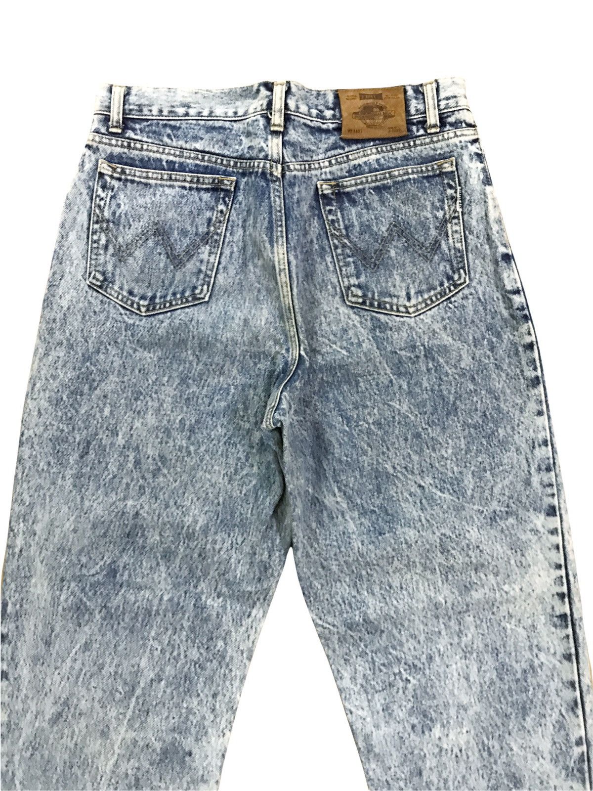 Edwin × Vintage Vintage Edwin Acid Wash High Waist Baggy Jeans Size US 31 - 5 Thumbnail