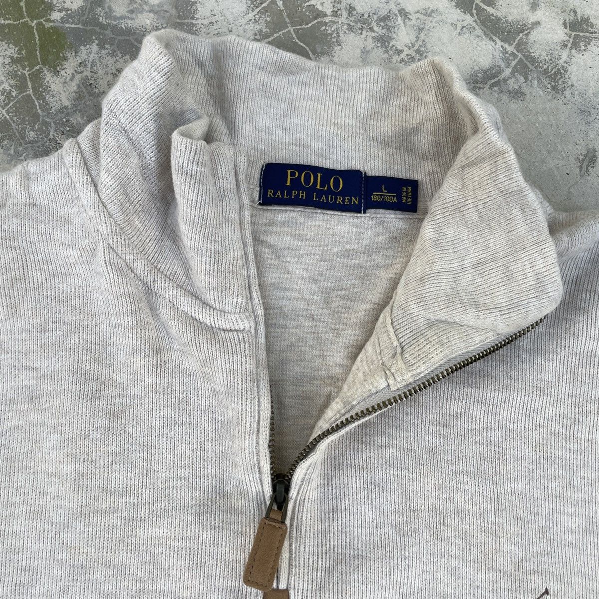 Polo Ralph Lauren Vintage Polo Ralph Lauren Half Zipper Sweatshirt Size US L / EU 52-54 / 3 - 2 Thumbnail