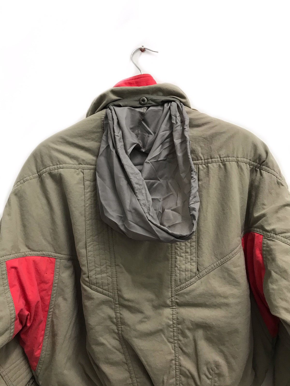 Ellesse × Vintage Vintage Ellesse Super Racing Gear Bomber Hooded Jacket Size US M / EU 48-50 / 2 - 7 Thumbnail