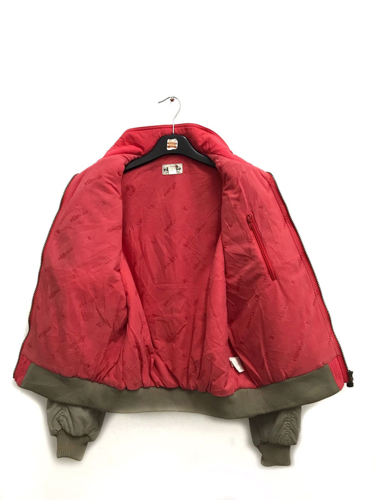 Ellesse × Vintage Vintage Ellesse Super Racing Gear Bomber Hooded Jacket Size US M / EU 48-50 / 2 - 3 Thumbnail