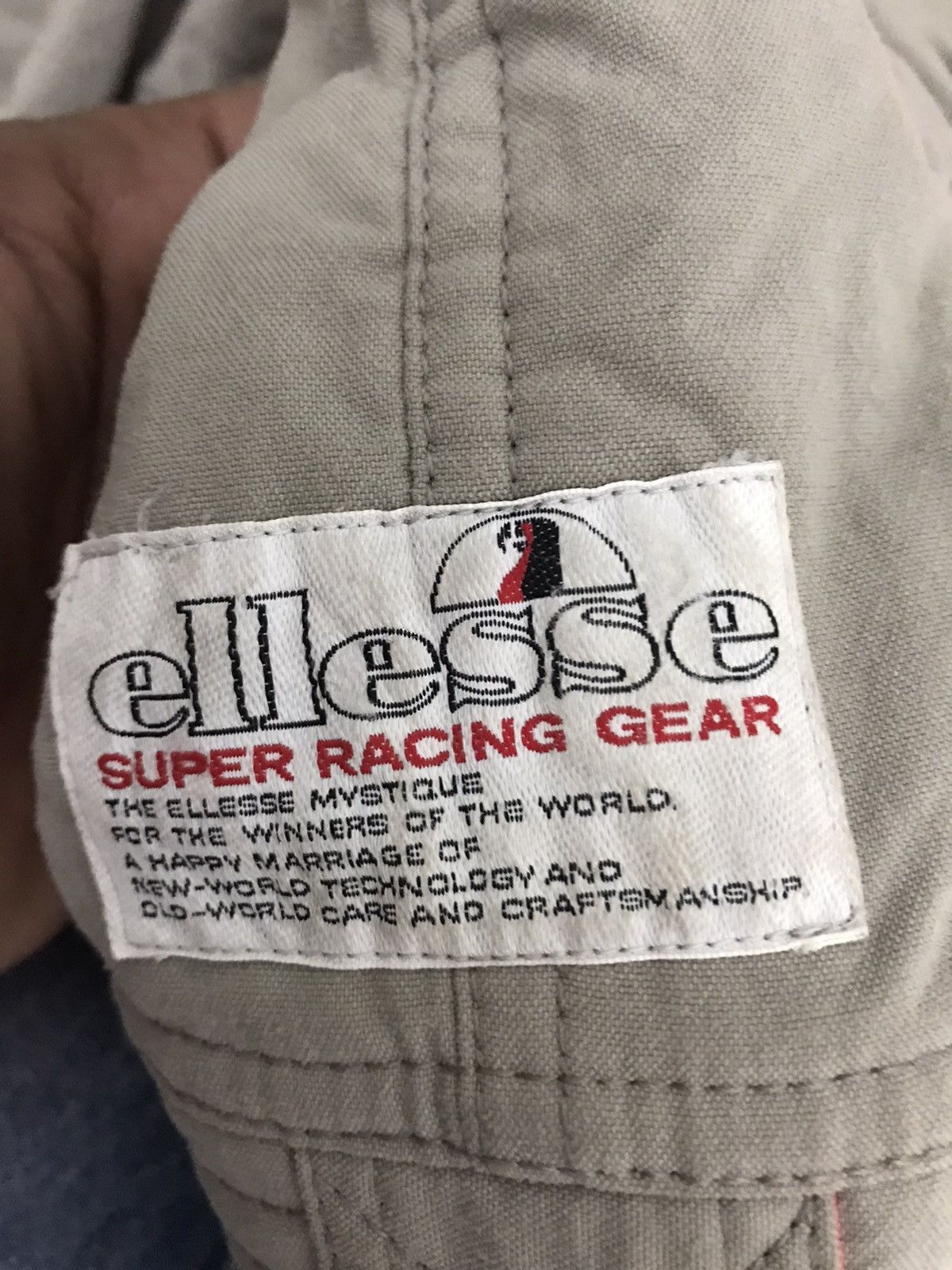 Ellesse × Vintage Vintage Ellesse Super Racing Gear Bomber Hooded Jacket Size US M / EU 48-50 / 2 - 13 Thumbnail