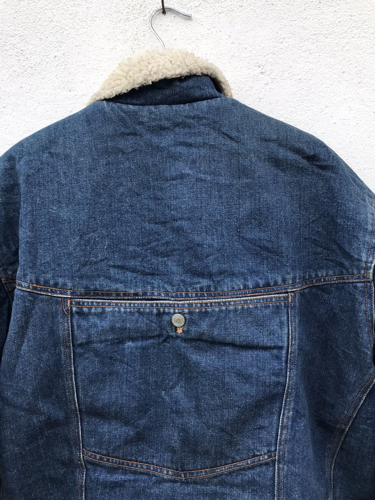 Vintage America Concept Ahec Dote Sherpa Lining Denim Jacket Size US M / EU 48-50 / 2 - 8 Thumbnail