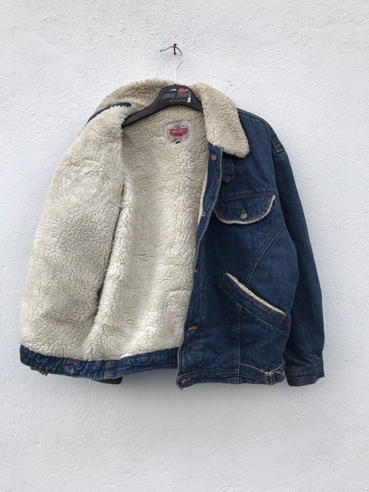 Vintage America Concept Ahec Dote Sherpa Lining Denim Jacket Size US M / EU 48-50 / 2 - 7 Thumbnail