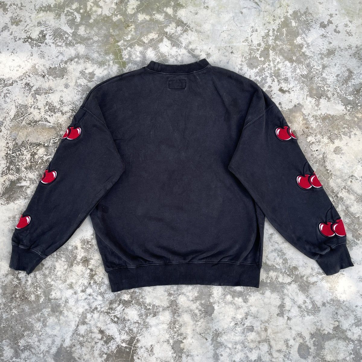 Japanese Brand × Vintage Vintage Kirsh Black Sweatshirt Size US S / EU 44-46 / 1 - 2 Thumbnail