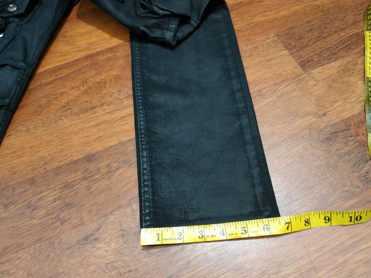 Designer Fit 31 to 32, Glamour Multipocket wax/coated Stretch Pants Size US 31 - 11 Thumbnail