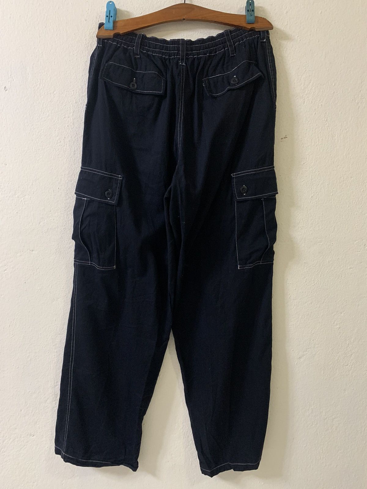 Japanese Brand Manphoto Phantom Military Cargo Sweatpants Size US 35 - 4 Thumbnail