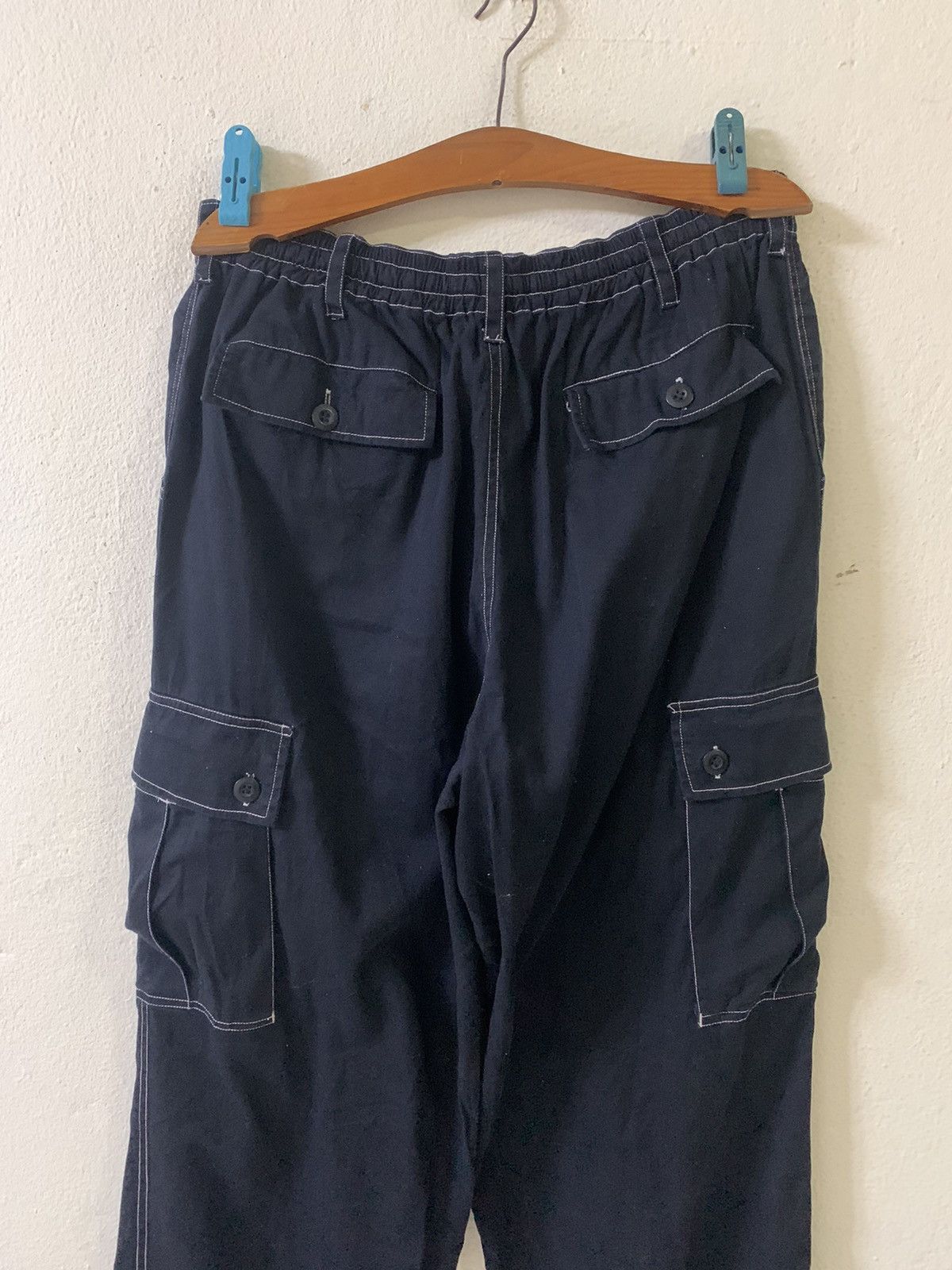 Japanese Brand Manphoto Phantom Military Cargo Sweatpants Size US 35 - 6 Thumbnail