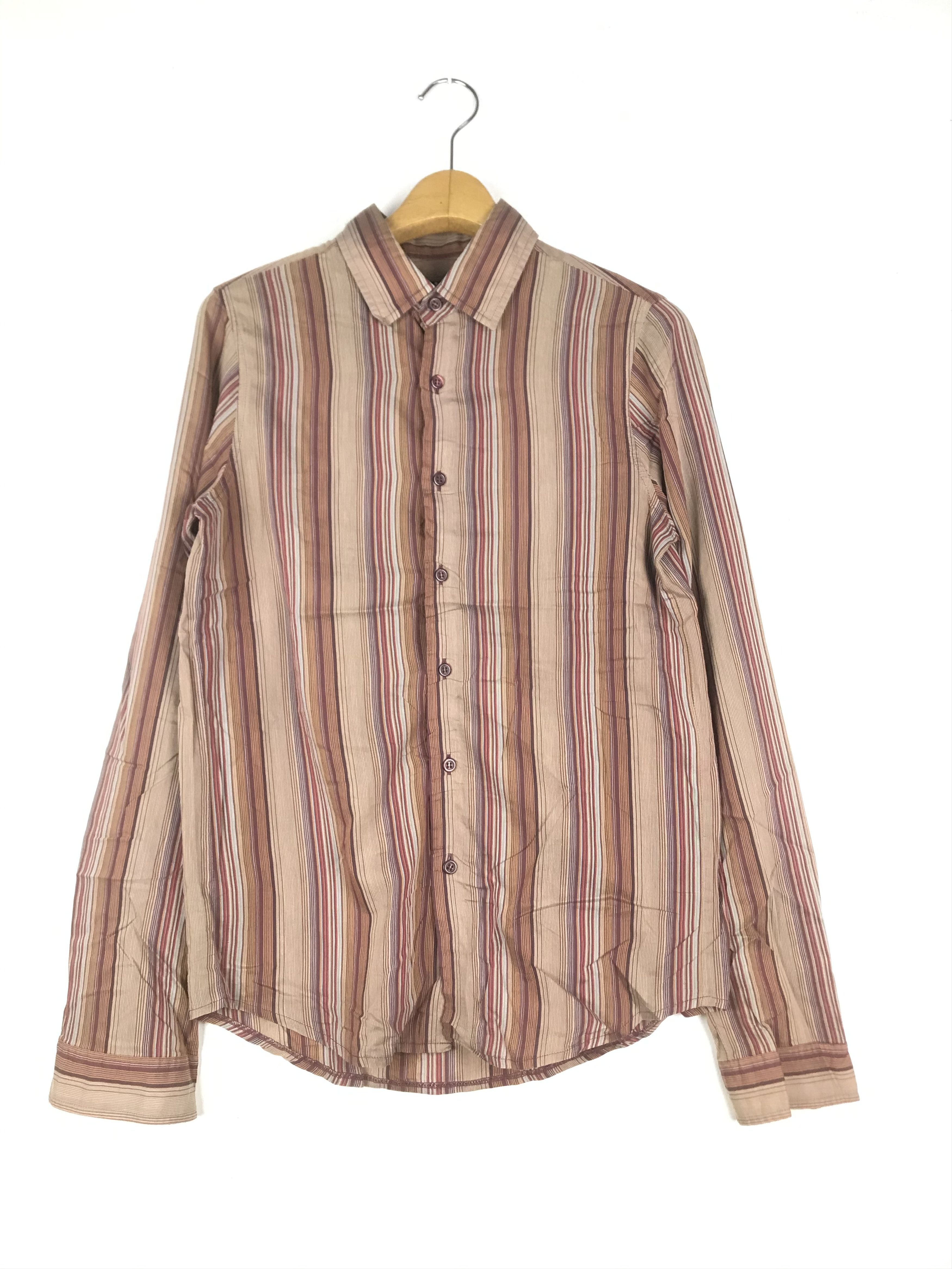 Sisley SISLEY STRIPE SHIRT Size US S / EU 44-46 / 1 - 1 Thumbnail