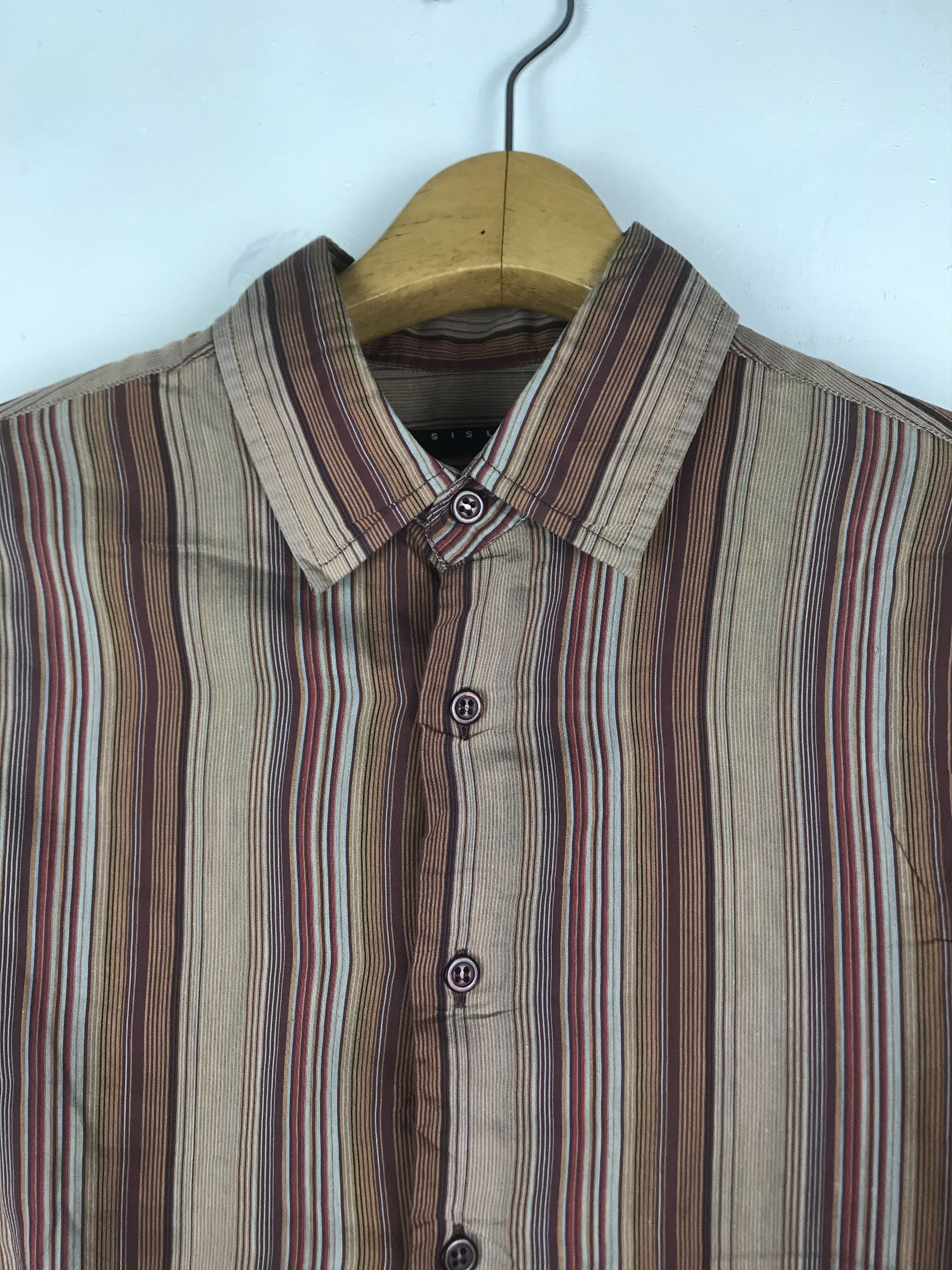 Sisley SISLEY STRIPE SHIRT Size US S / EU 44-46 / 1 - 3 Thumbnail