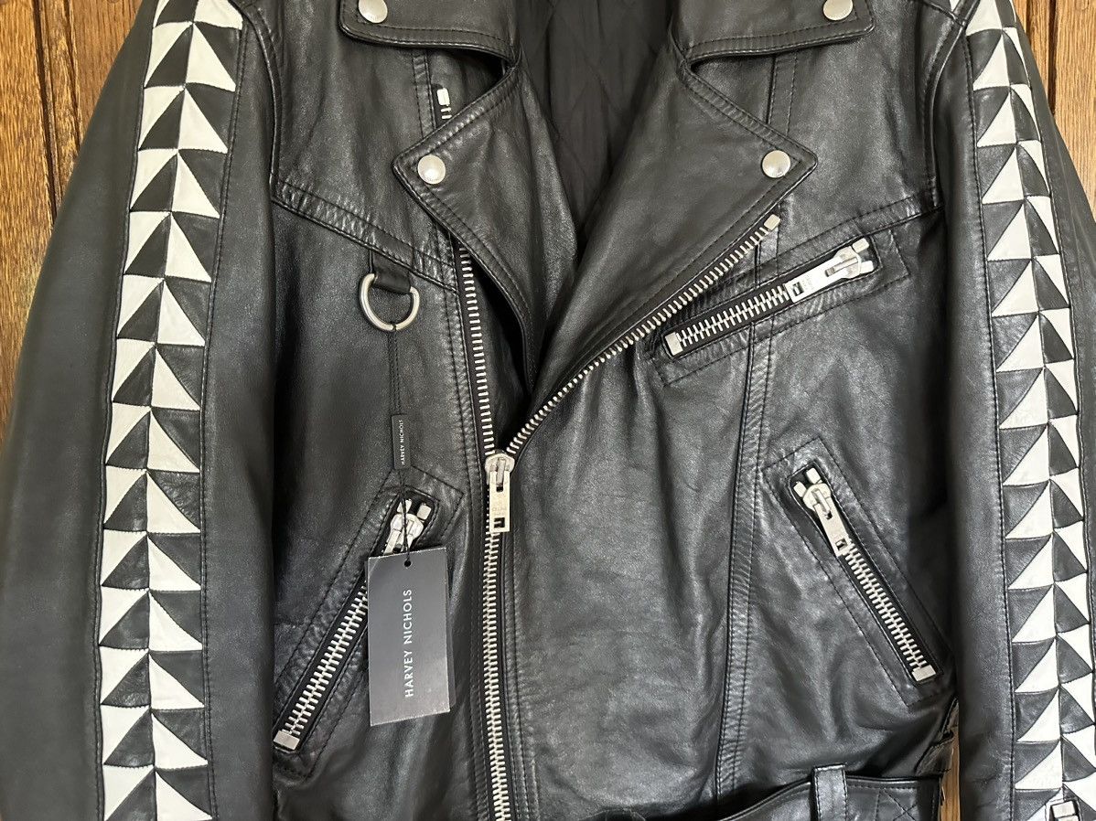 Celine SS22 $6500🤑 Celine biker D Ring leather jacket checkerboard Size US S / EU 44-46 / 1 - 16 Thumbnail