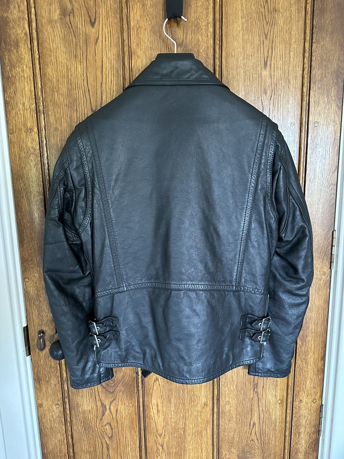 Celine SS22 $6500🤑 Celine biker D Ring leather jacket checkerboard Size US S / EU 44-46 / 1 - 21 Thumbnail