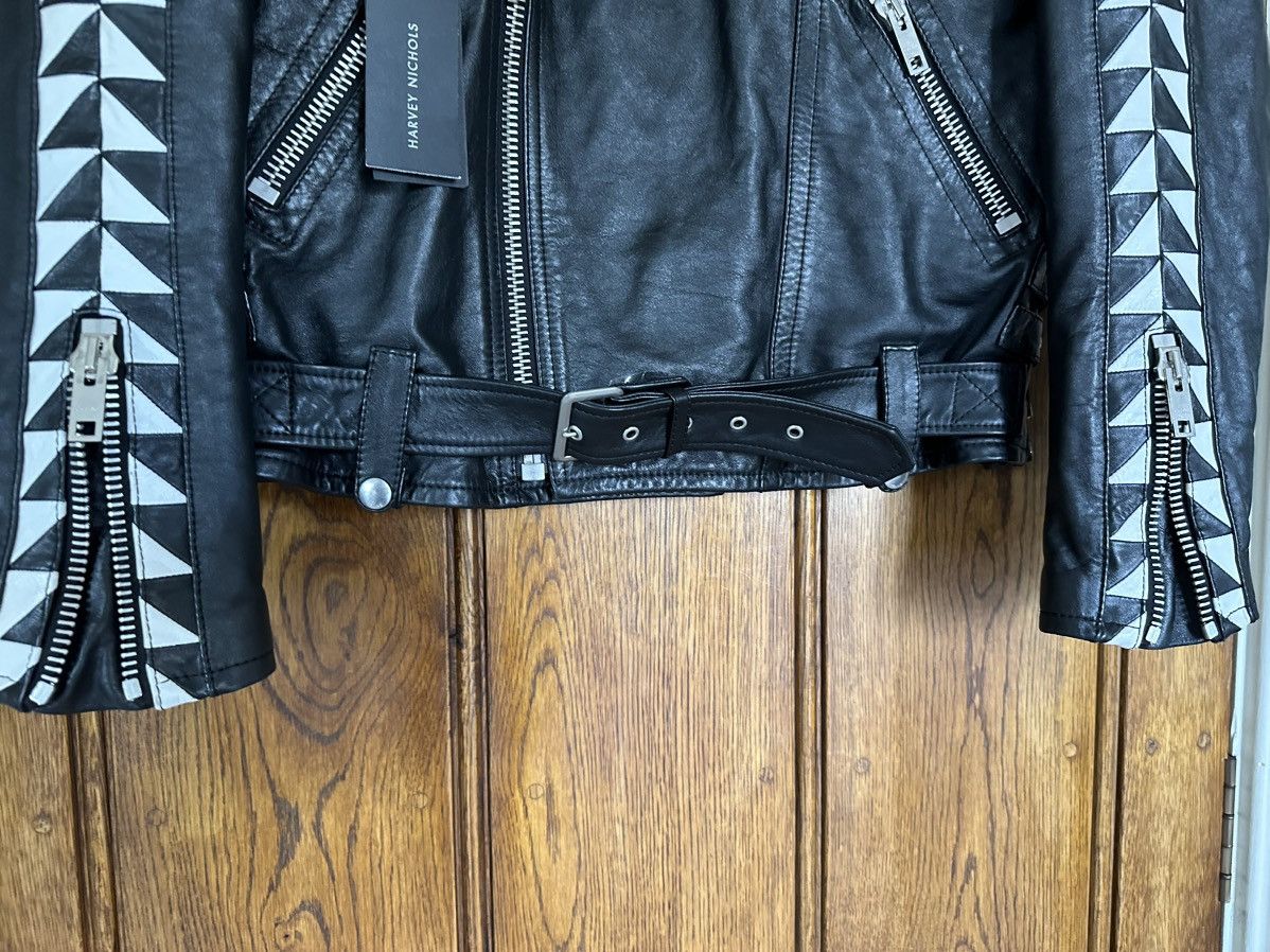 Celine SS22 $6500🤑 Celine biker D Ring leather jacket checkerboard Size US S / EU 44-46 / 1 - 17 Thumbnail