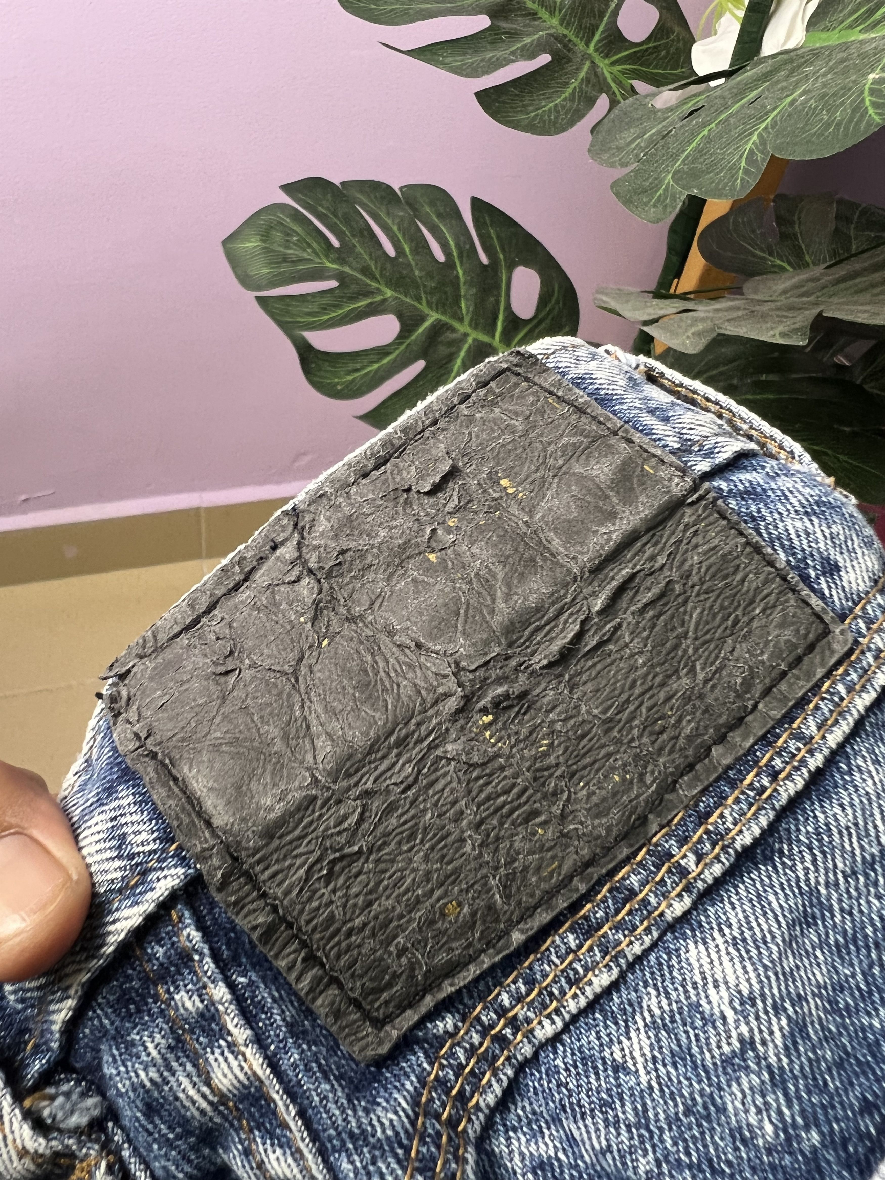 Japanese Brand 🔥Vintage Blue Way Acid Wash Distressed Denim Size US 29 - 11 Thumbnail