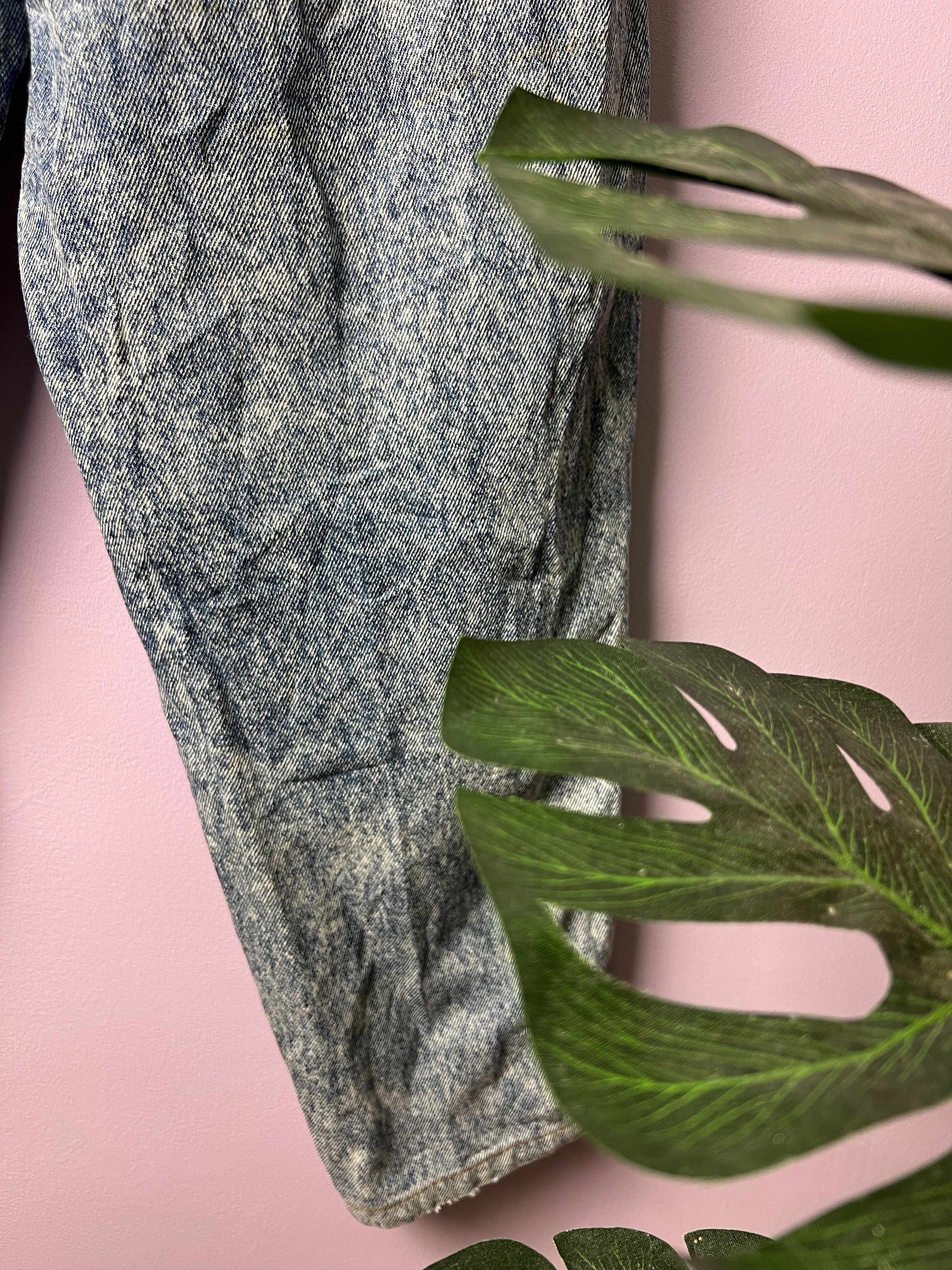 Japanese Brand 🔥Vintage Blue Way Acid Wash Distressed Denim Size US 29 - 14 Thumbnail