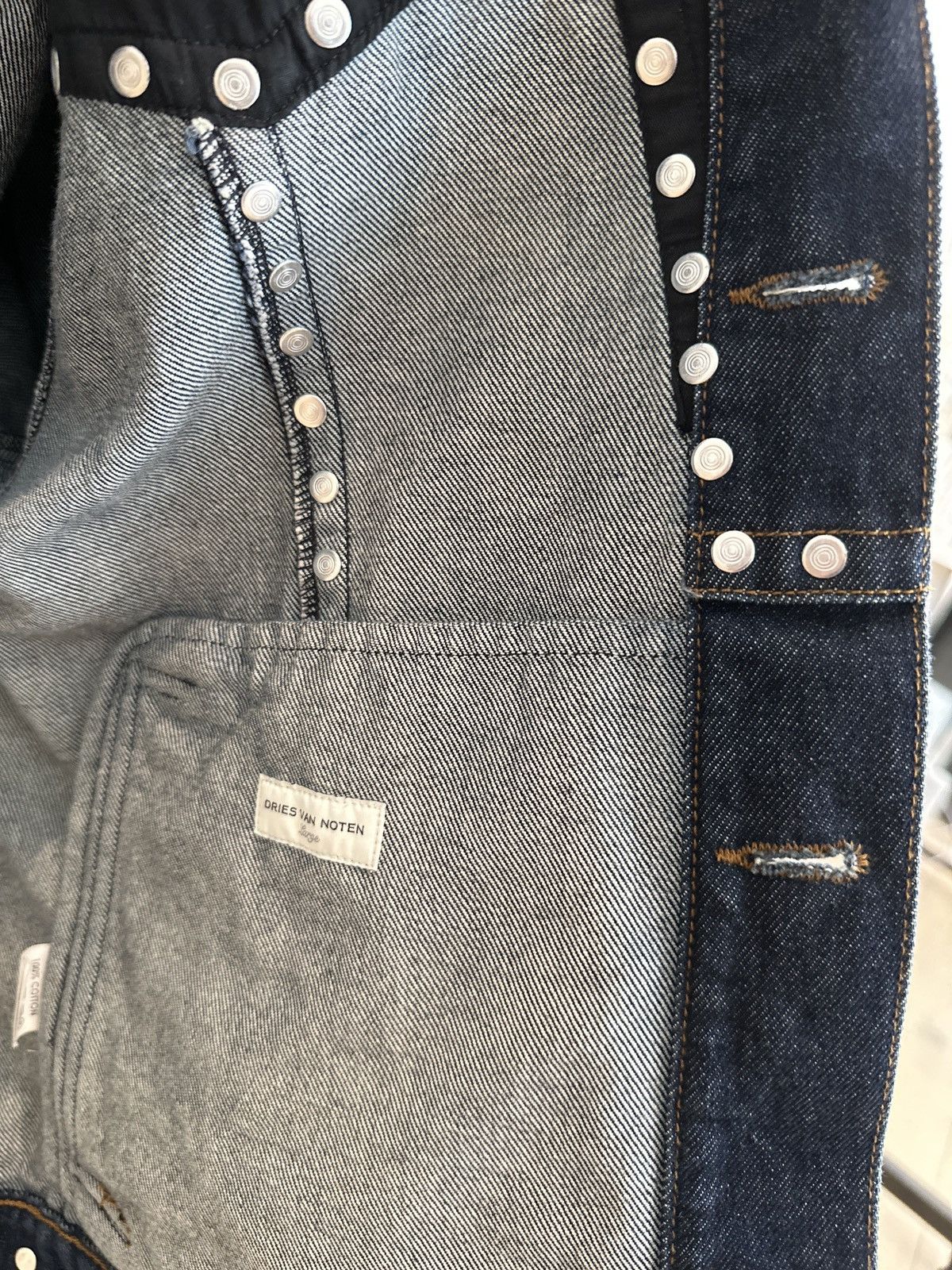 Dries Van Noten Dries Van Noten Studded Denim Jacket | Grailed Dries Van Noten Dries Van Noten Studded Denim Jacket | Grailed
