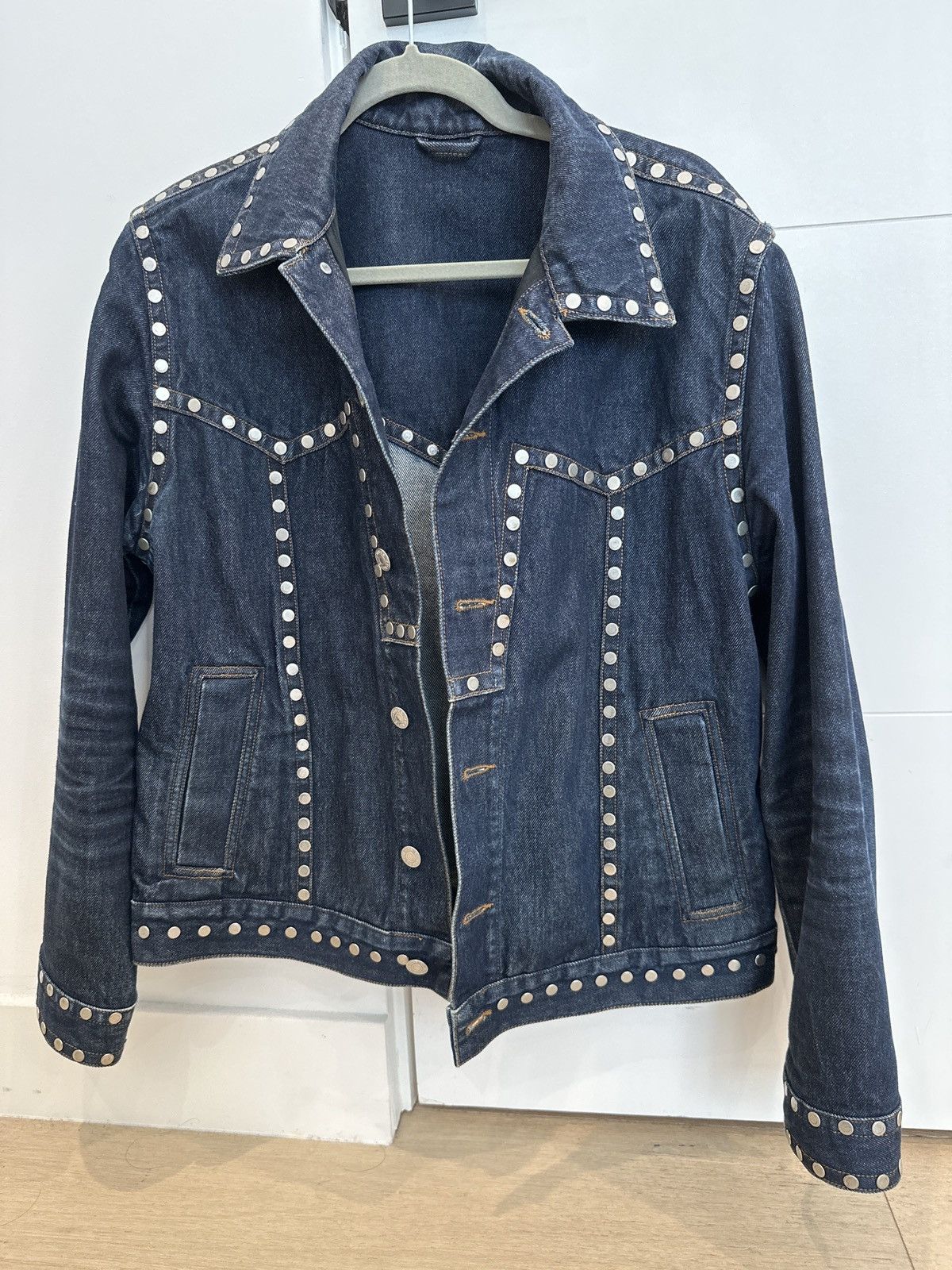 Dries Van Noten Dries Van Noten Studded Denim Jacket | Grailed