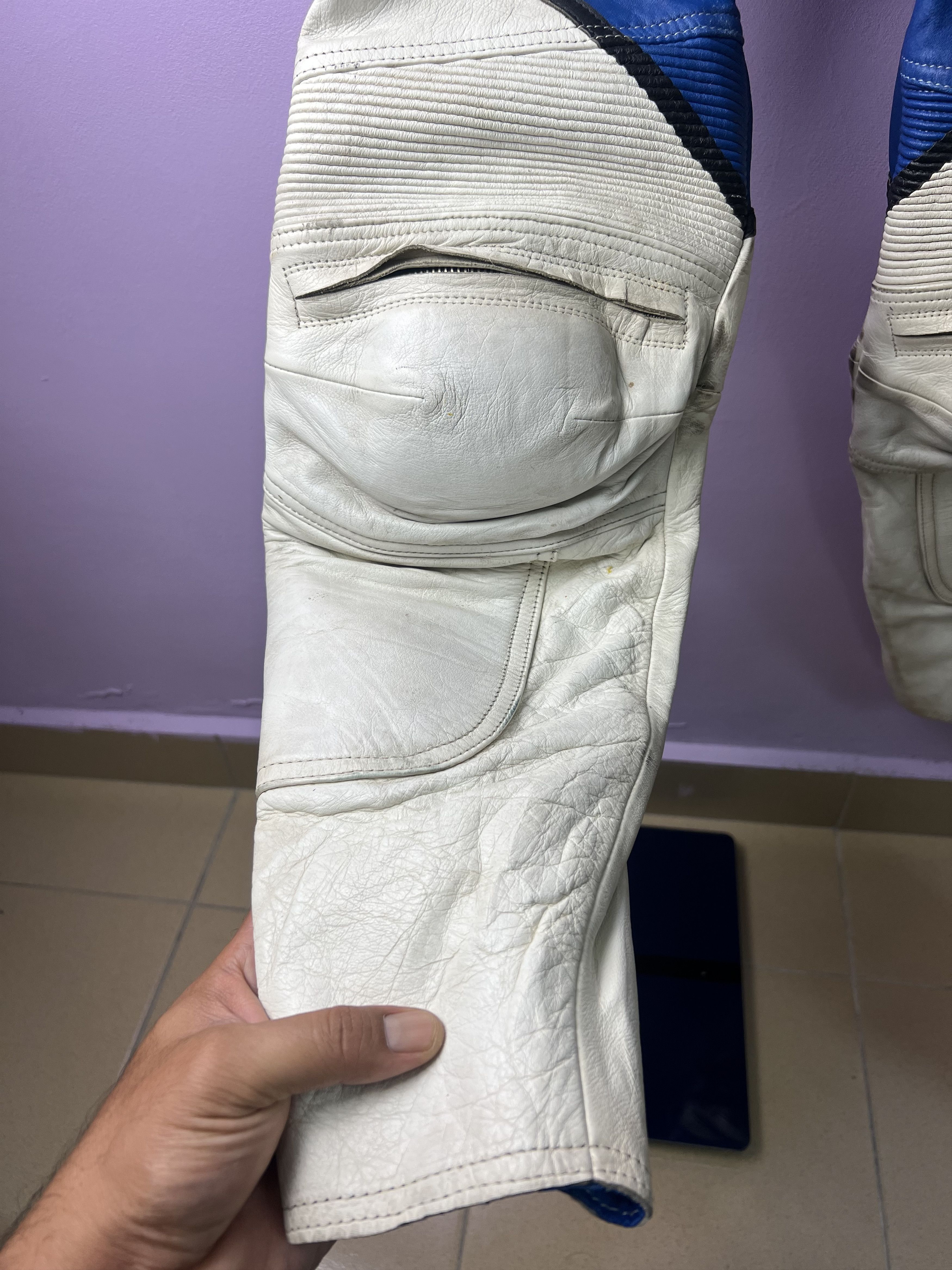 Leather 🔥Unbrand Leather Biker Pants Size US 29 - 6 Thumbnail